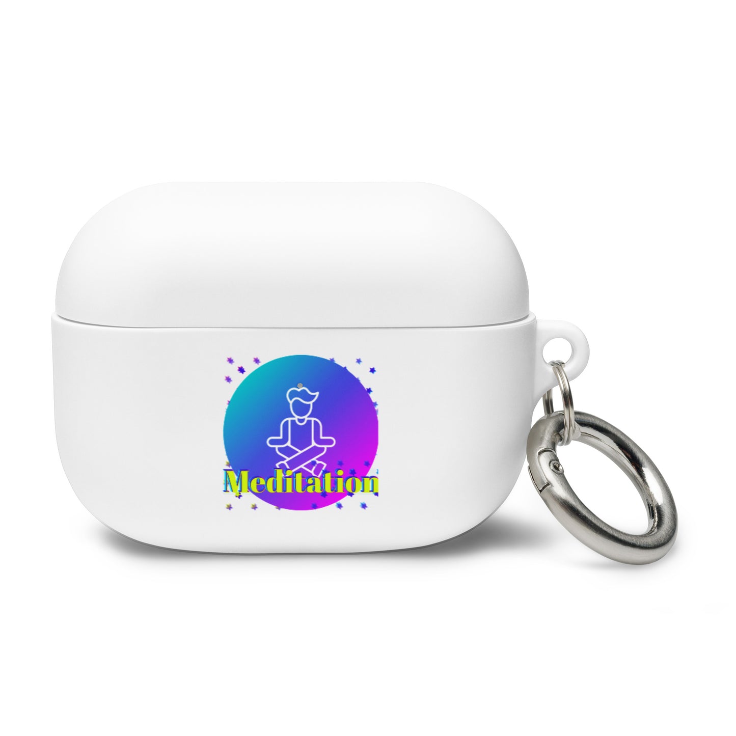 Soul for Yoga and Meditations, Calmness Designs, Rubber Case for AirPods®