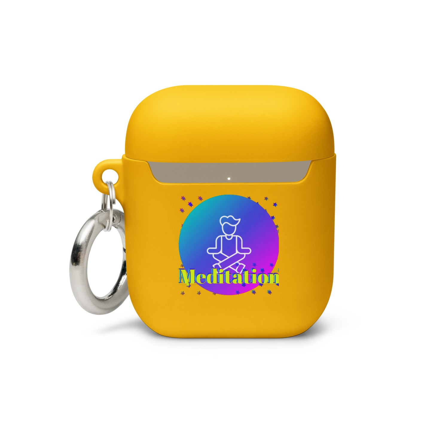 Soul for Yoga and Meditations, Calmness Designs, Rubber Case for AirPods®
