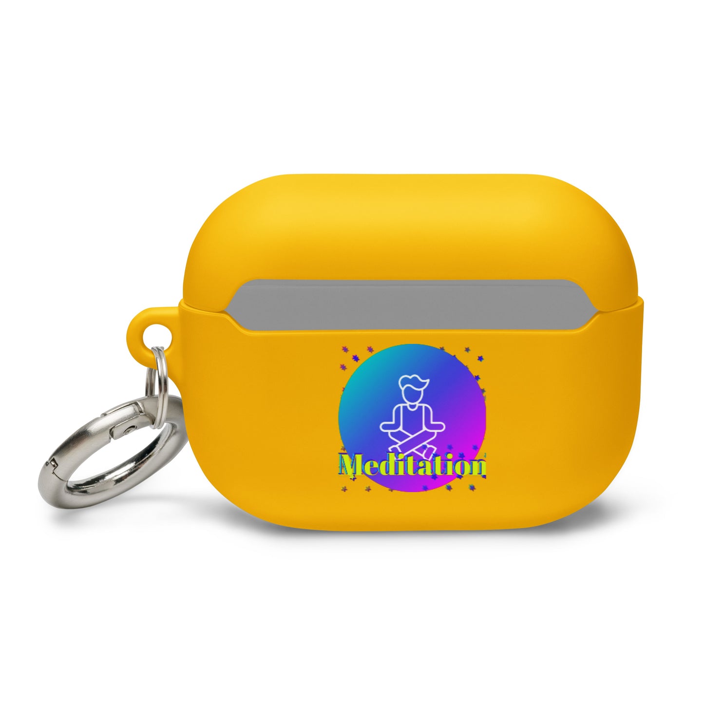 Soul for Yoga and Meditations, Calmness Designs, Rubber Case for AirPods®