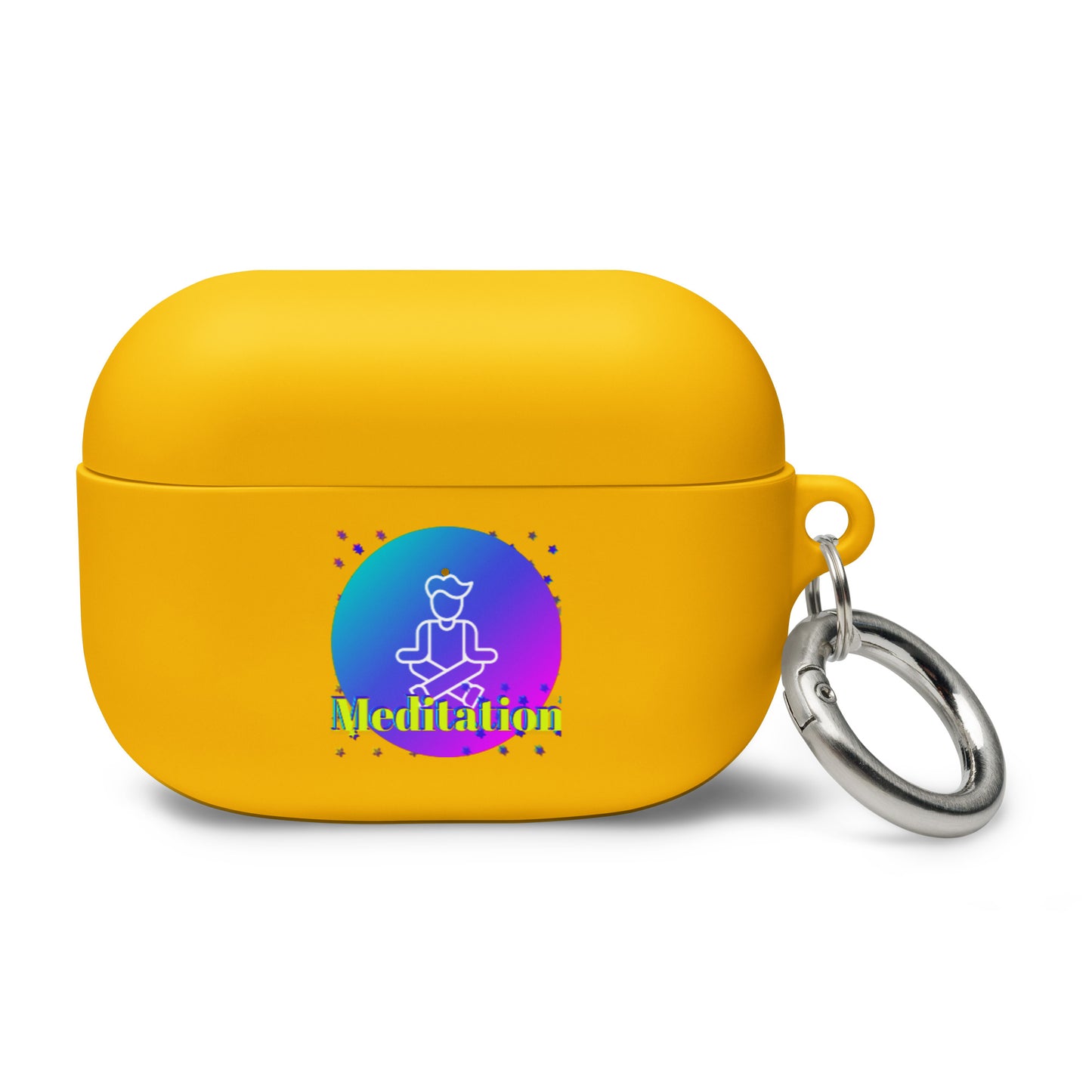 Soul for Yoga and Meditations, Calmness Designs, Rubber Case for AirPods®
