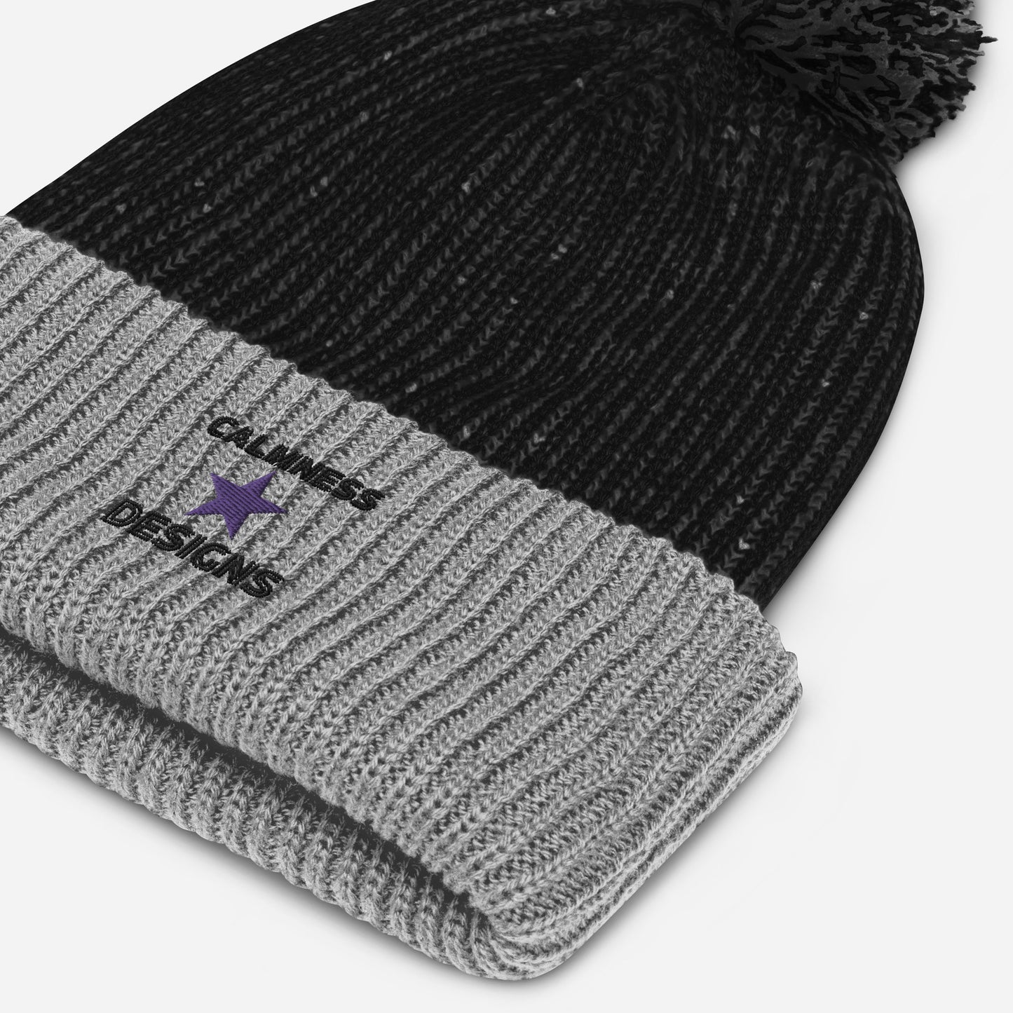 Calmness Designs, Creative Calmness Designs, Pom-Pom Beanie