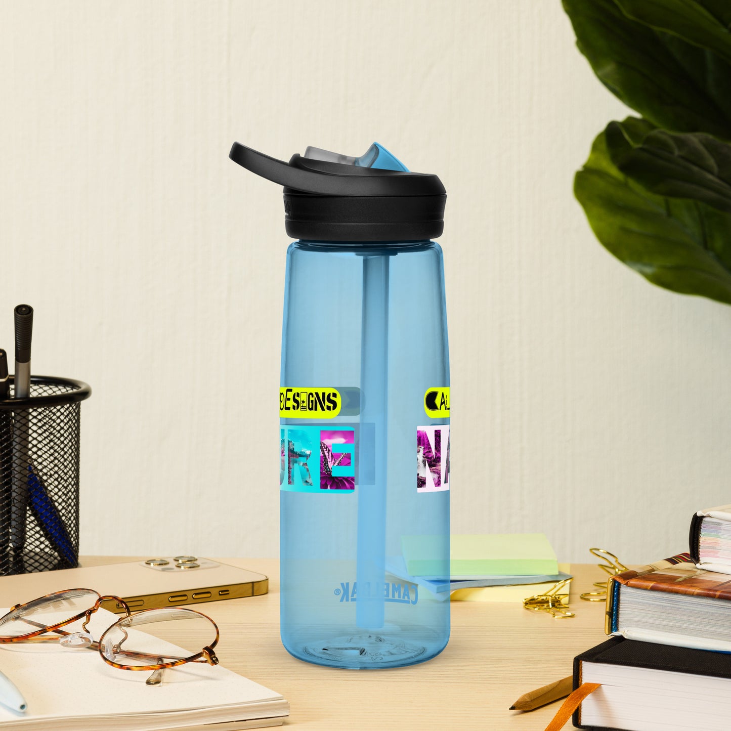 NATURE, Beautiful Scenery and Natural Scenery , Selective Focus, CALMNESS DESIGNS, Creative Designer's, Sports water bottle