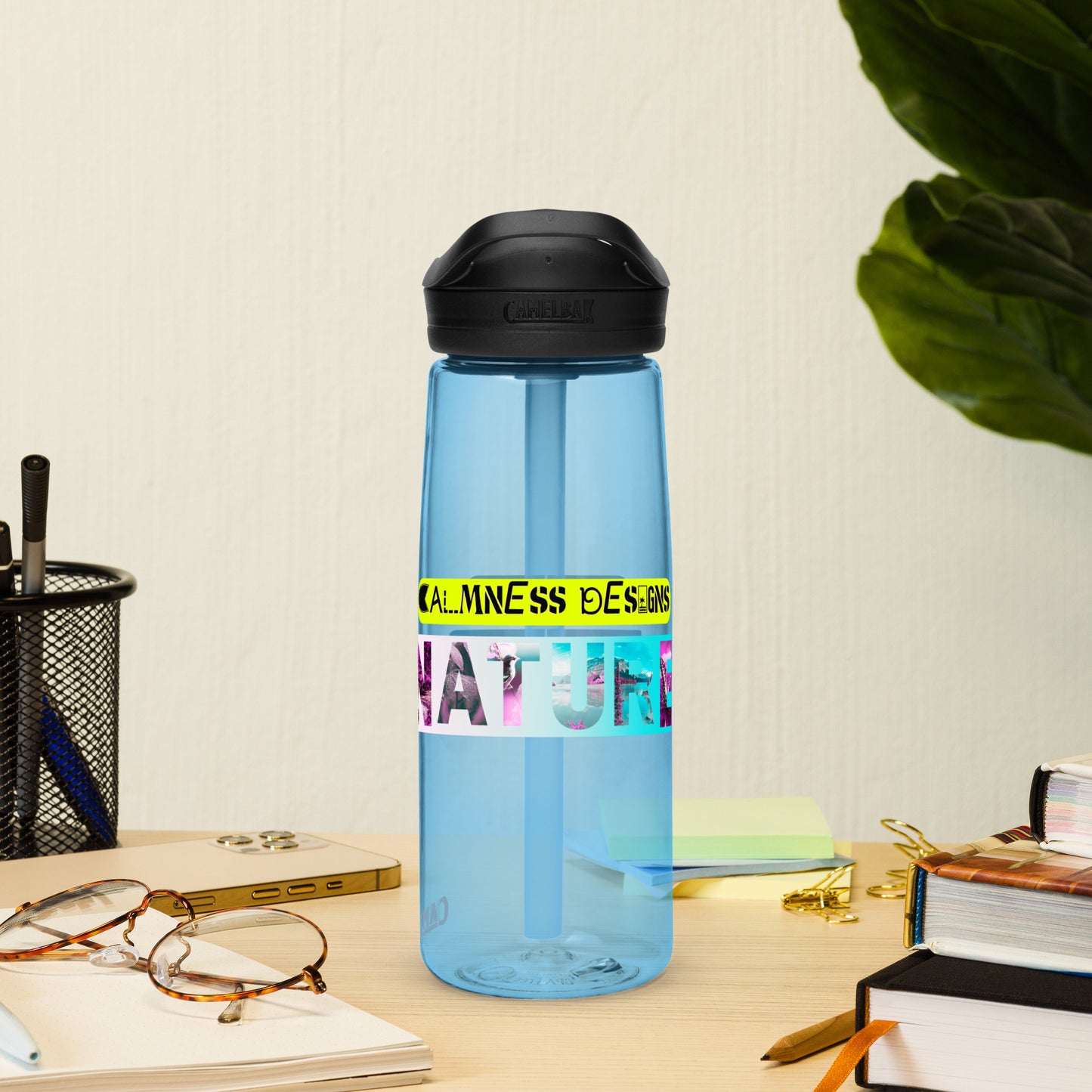 NATURE, Beautiful Scenery and Natural Scenery , Selective Focus, CALMNESS DESIGNS, Creative Designer's, Sports water bottle