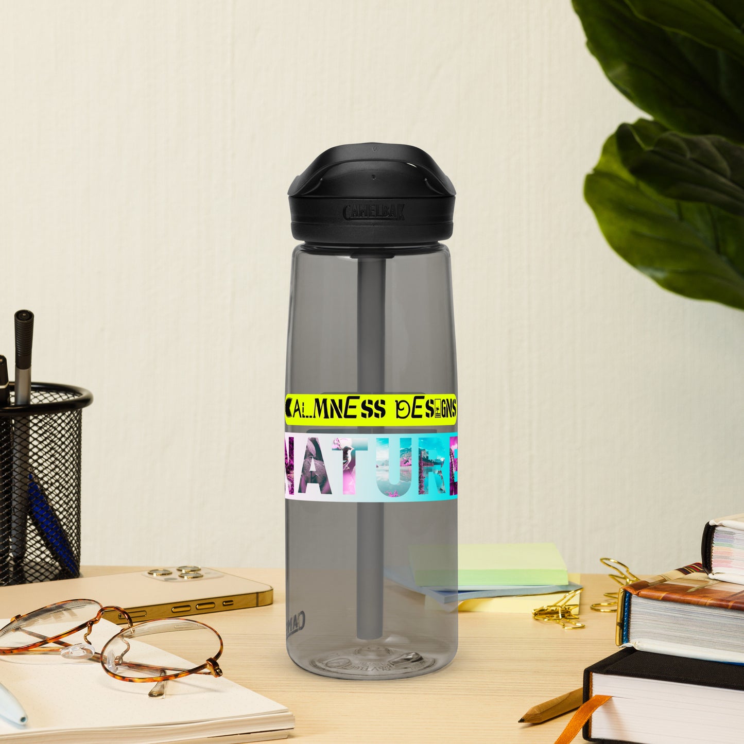 NATURE, Beautiful Scenery and Natural Scenery , Selective Focus, CALMNESS DESIGNS, Creative Designer's, Sports water bottle