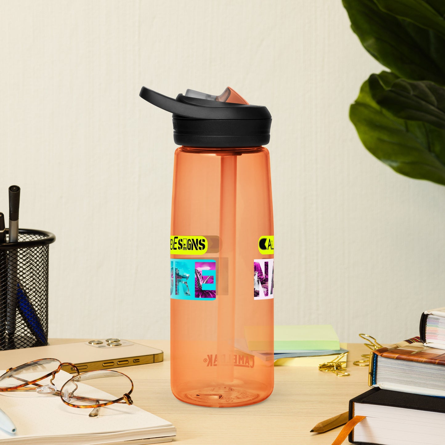 NATURE, Beautiful Scenery and Natural Scenery , Selective Focus, CALMNESS DESIGNS, Creative Designer's, Sports water bottle