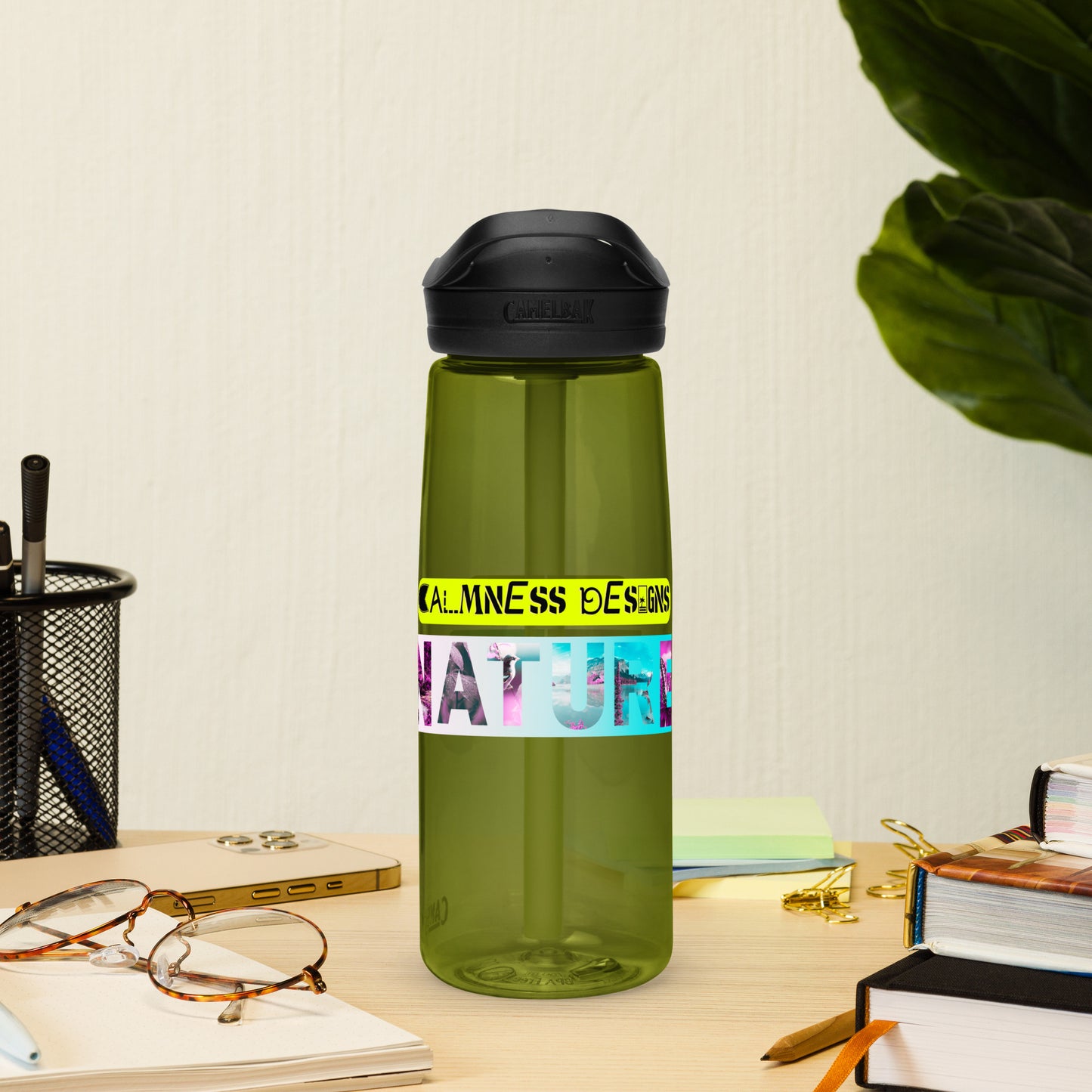 NATURE, Beautiful Scenery and Natural Scenery , Selective Focus, CALMNESS DESIGNS, Creative Designer's, Sports water bottle