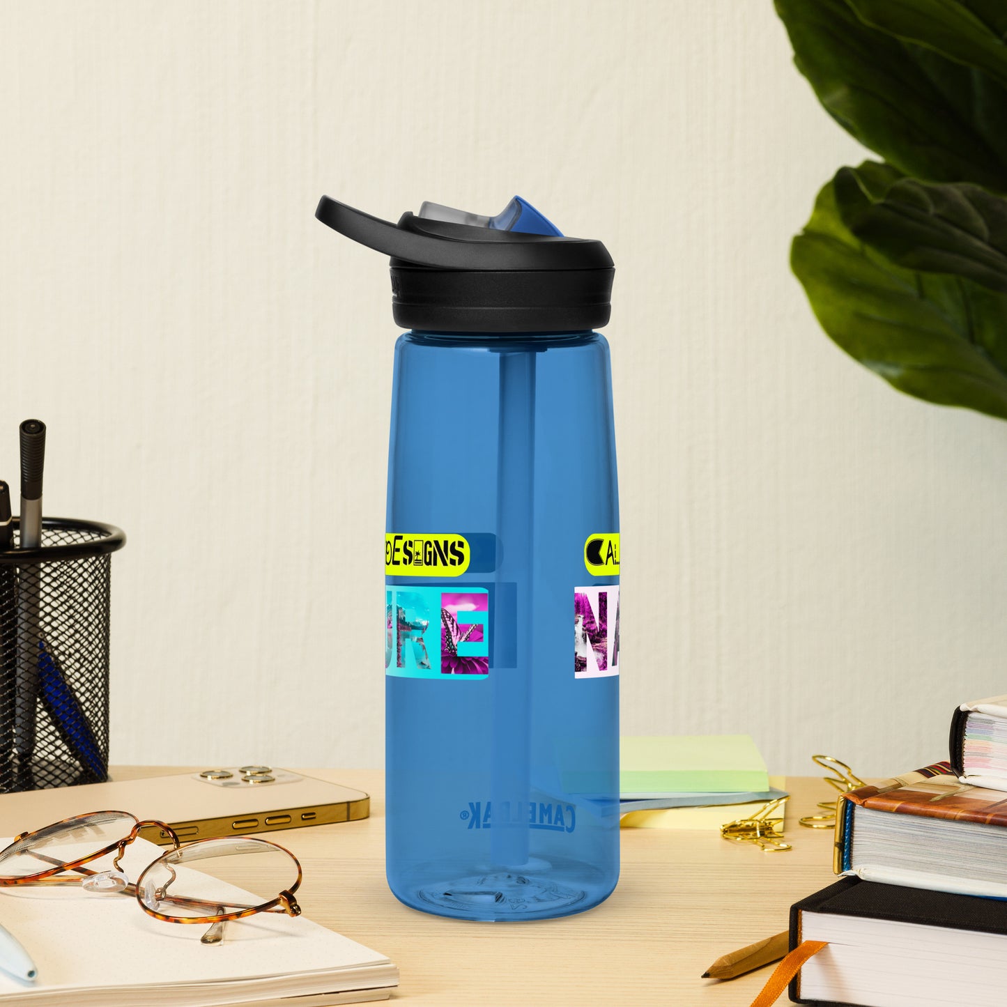 NATURE, Beautiful Scenery and Natural Scenery , Selective Focus, CALMNESS DESIGNS, Creative Designer's, Sports water bottle