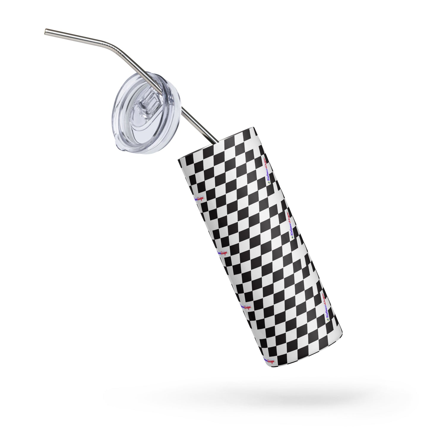 Race Flag Automotive Championship, Calmness Designs, Stainless steel tumbler