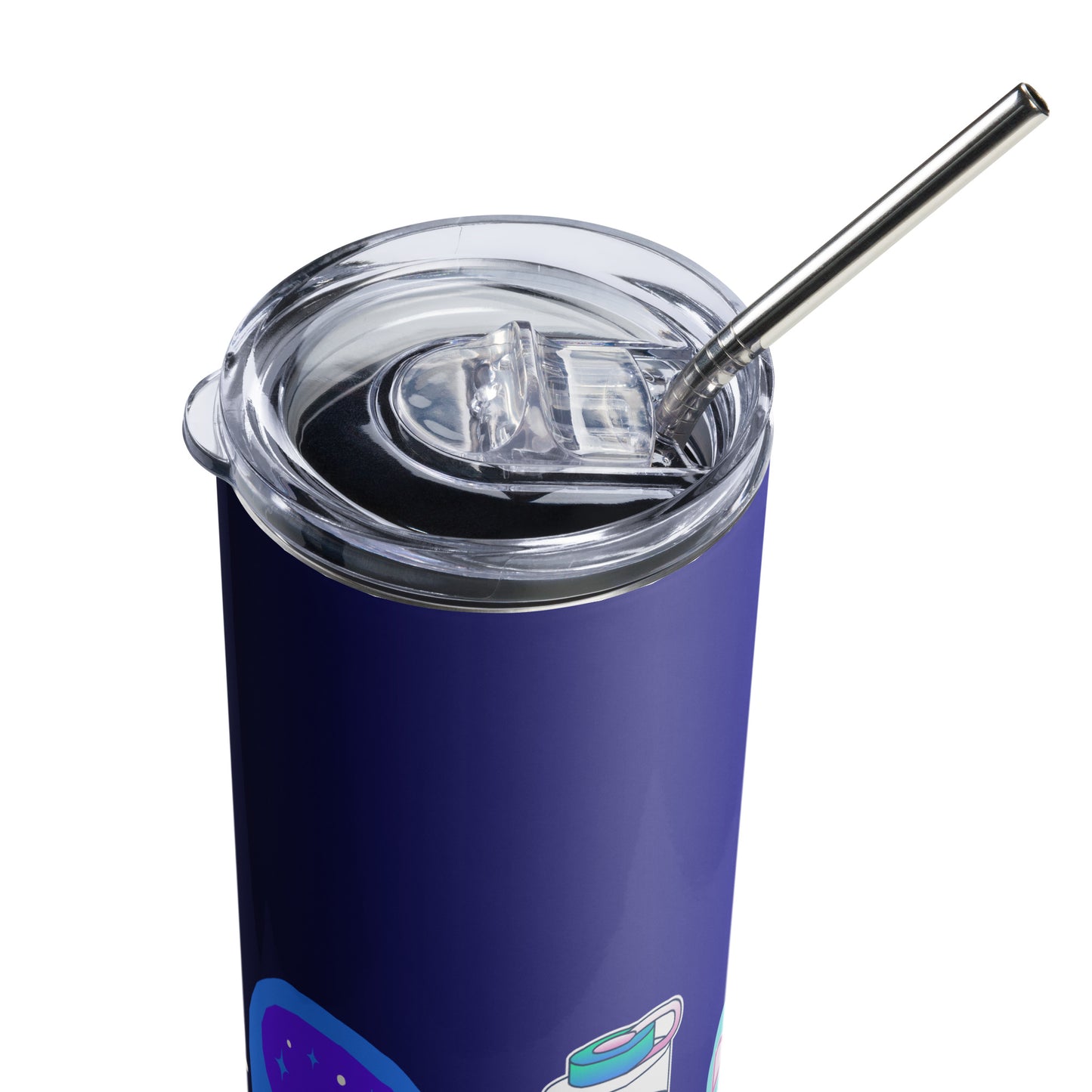 Take Care Your Mind, Less Stress, Stay Hydrated, Drink Mor Water, CALMNESS DESIGNS, Creative Designer's, Stainless steel tumbler