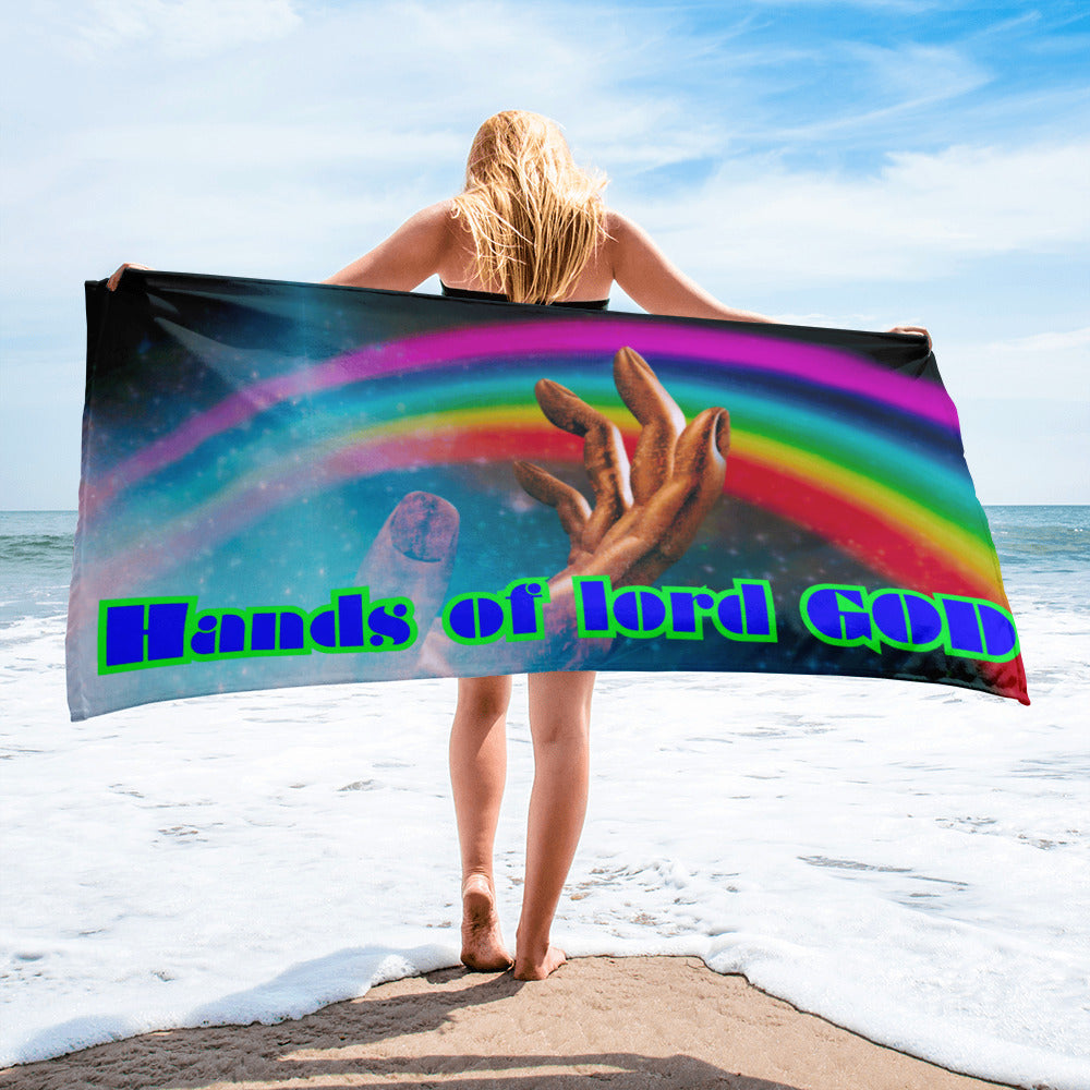 Hands of GOD, Touch me Lord, Towel