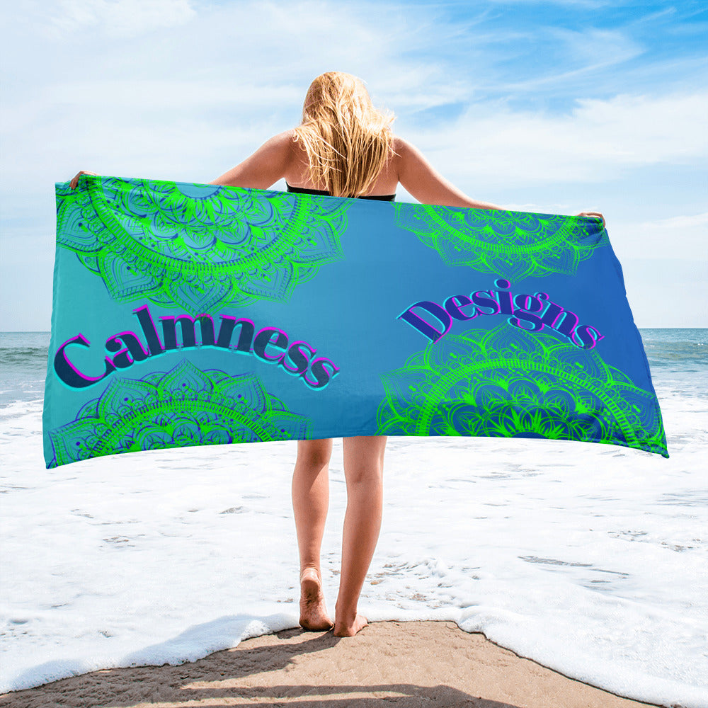 Luxury Mandala Designs, CALMNESS DESIGNS, Creative Designer's, Towel