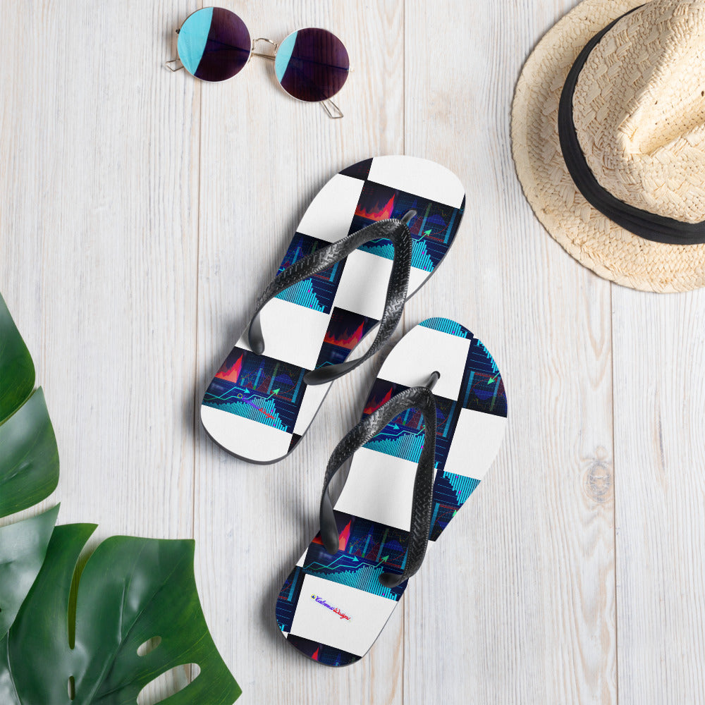 Growth Chart, Arrow, Stock, Calmness Designs, Creative Designs, Flip-Flops