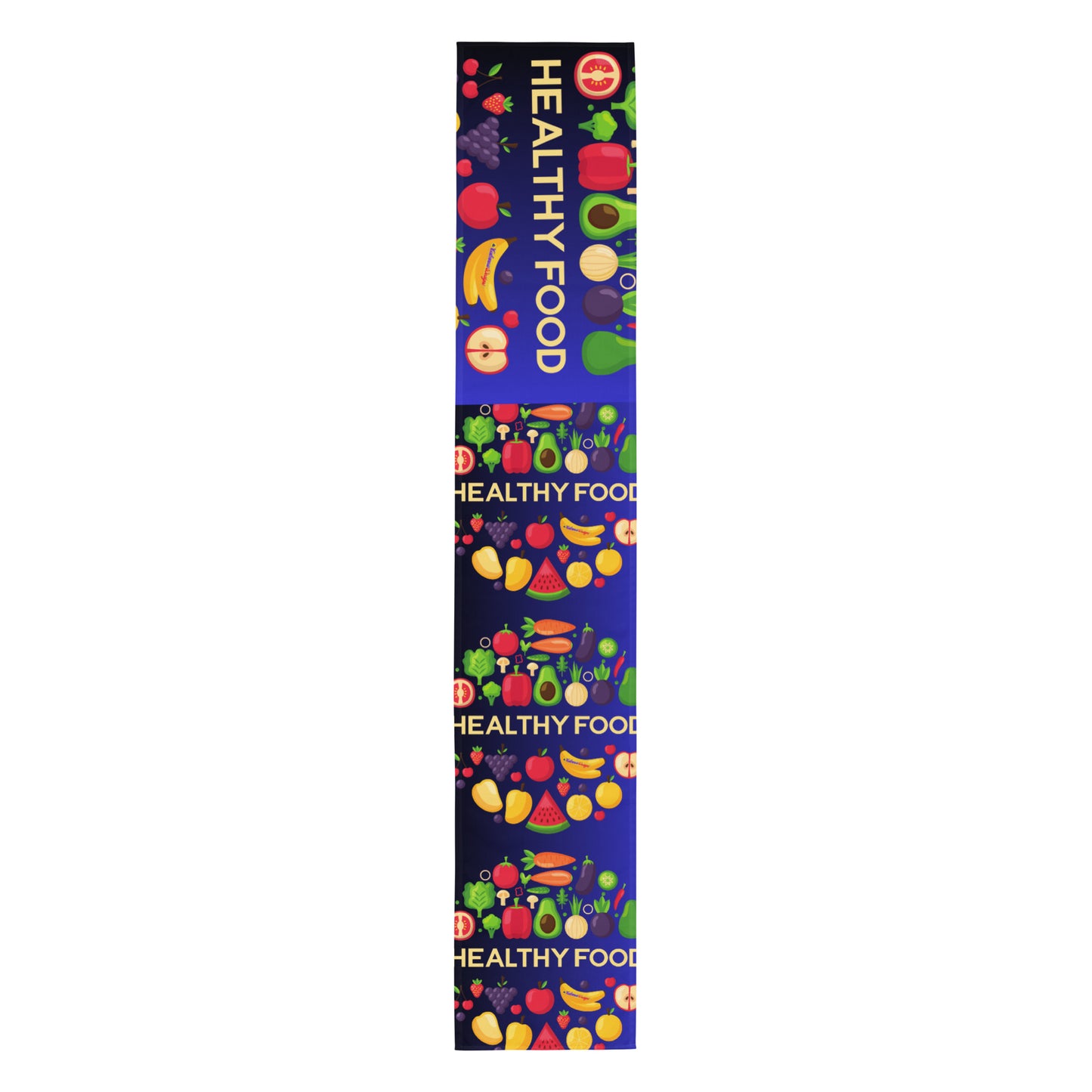 Healthy Food, Fresh, Carrot's, Ripe-Banana's Grape's Tomato's Lettuce, Mushroom's, Orange's, Pear's...ETC, CALMNESS DESIGNS, Creative Designer's, Table runner