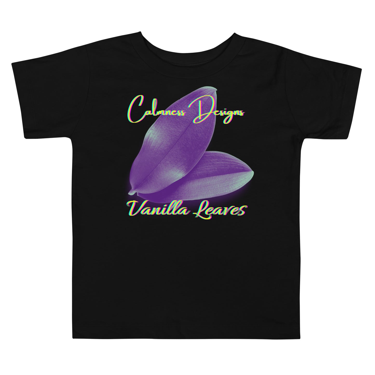 Vanilla Leaves, Calmness Designs, Toddler Short Sleeve Tee
