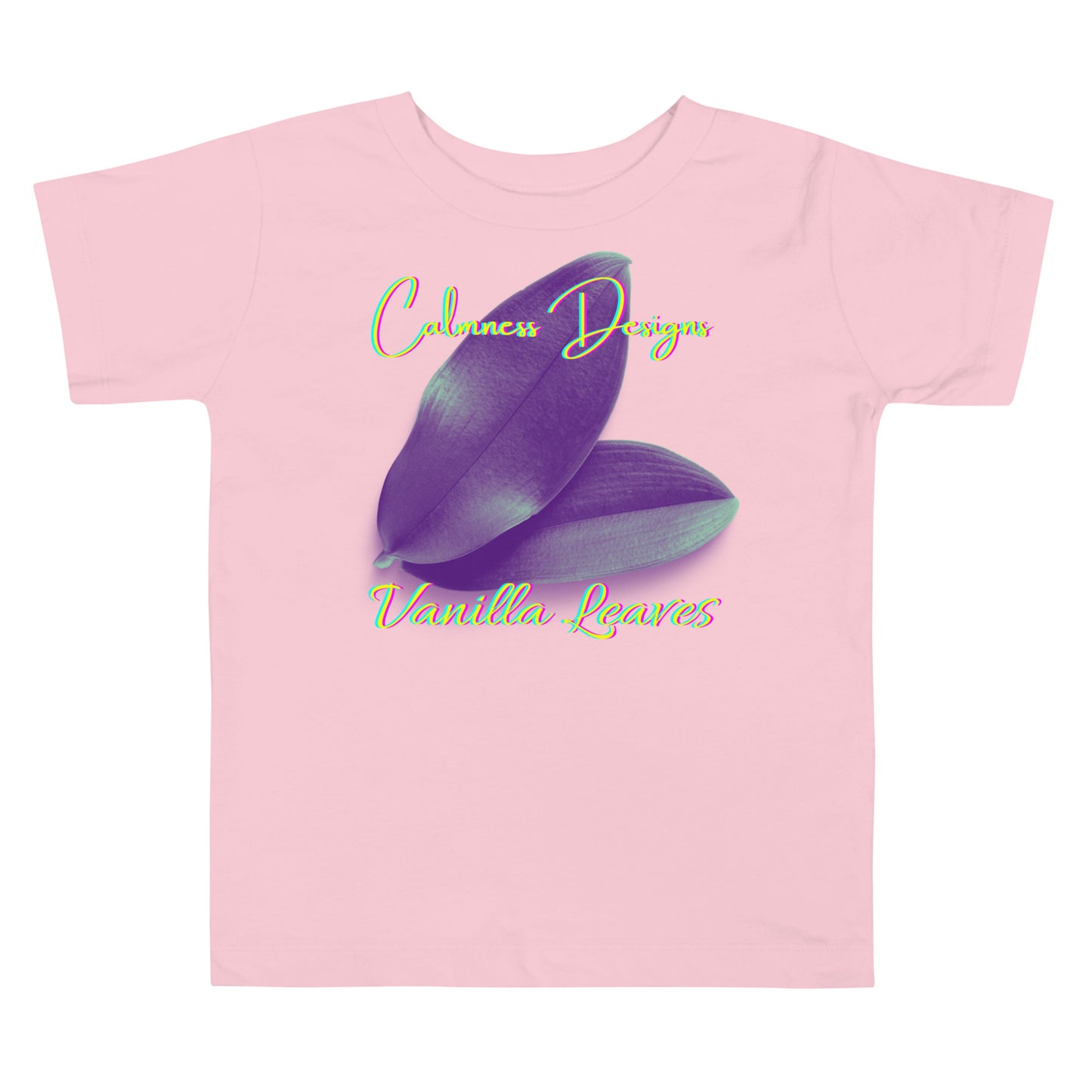 Vanilla Leaves, Calmness Designs, Toddler Short Sleeve Tee