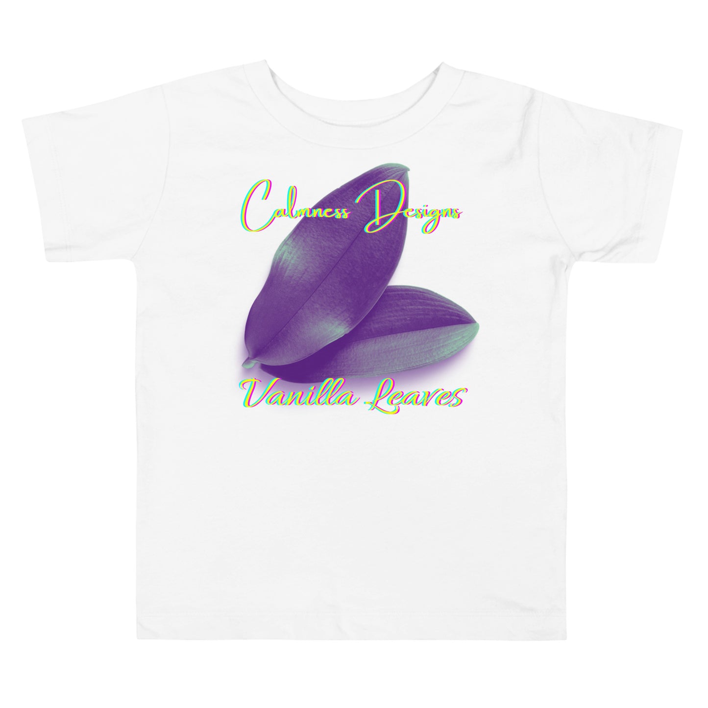 Vanilla Leaves, Calmness Designs, Toddler Short Sleeve Tee