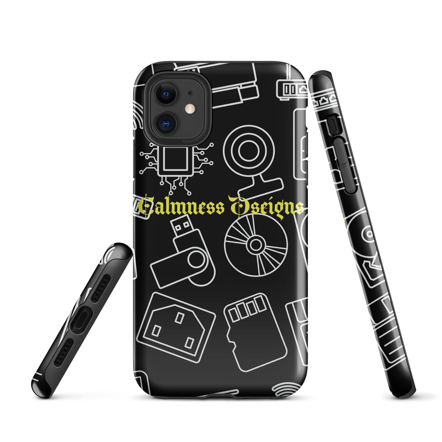 Computer Hardware's, Calmness Designs, Creative Designs, Tough Case for iPhone®