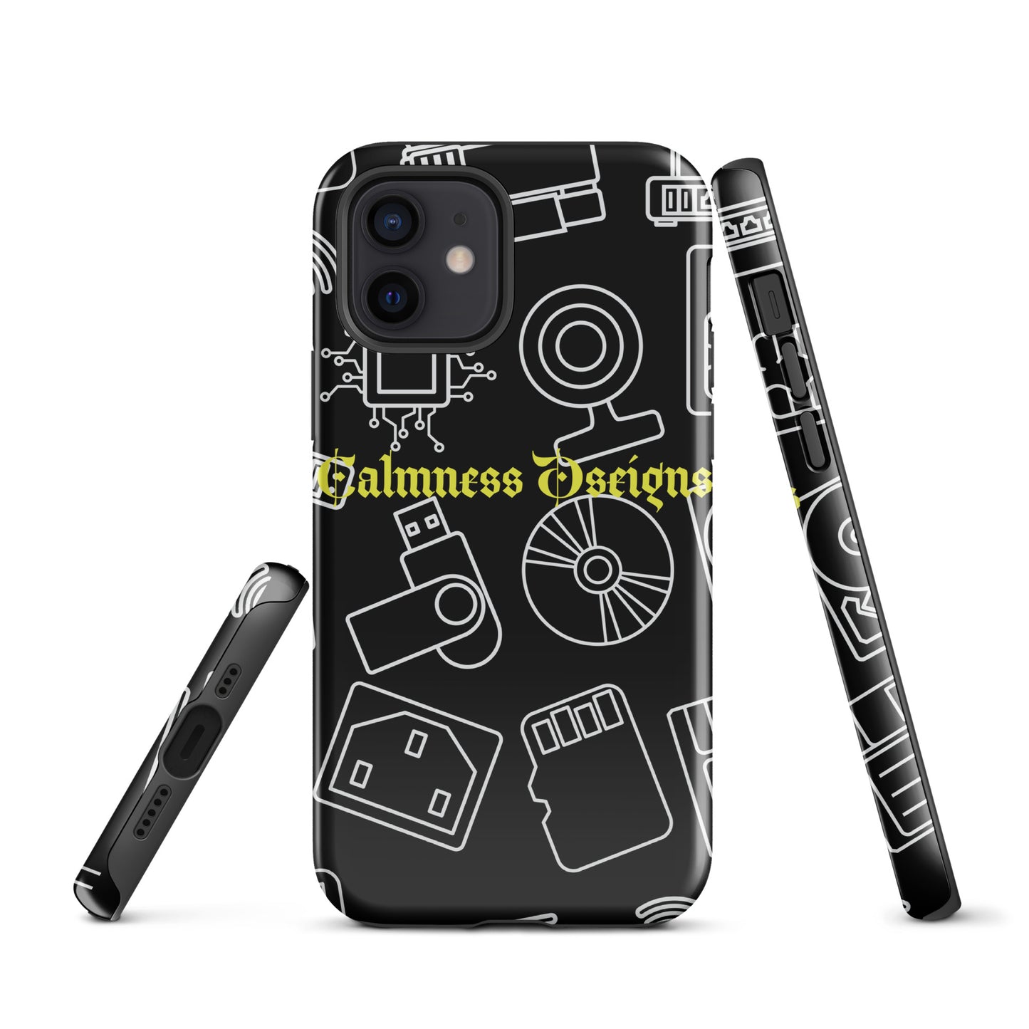 Computer Hardware's, Calmness Designs, Creative Designs, Tough Case for iPhone®