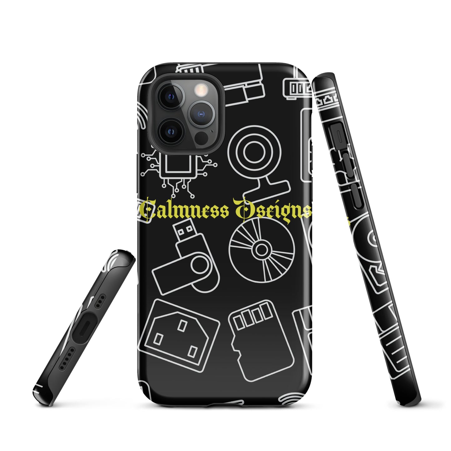Computer Hardware's, Calmness Designs, Creative Designs, Tough Case for iPhone®