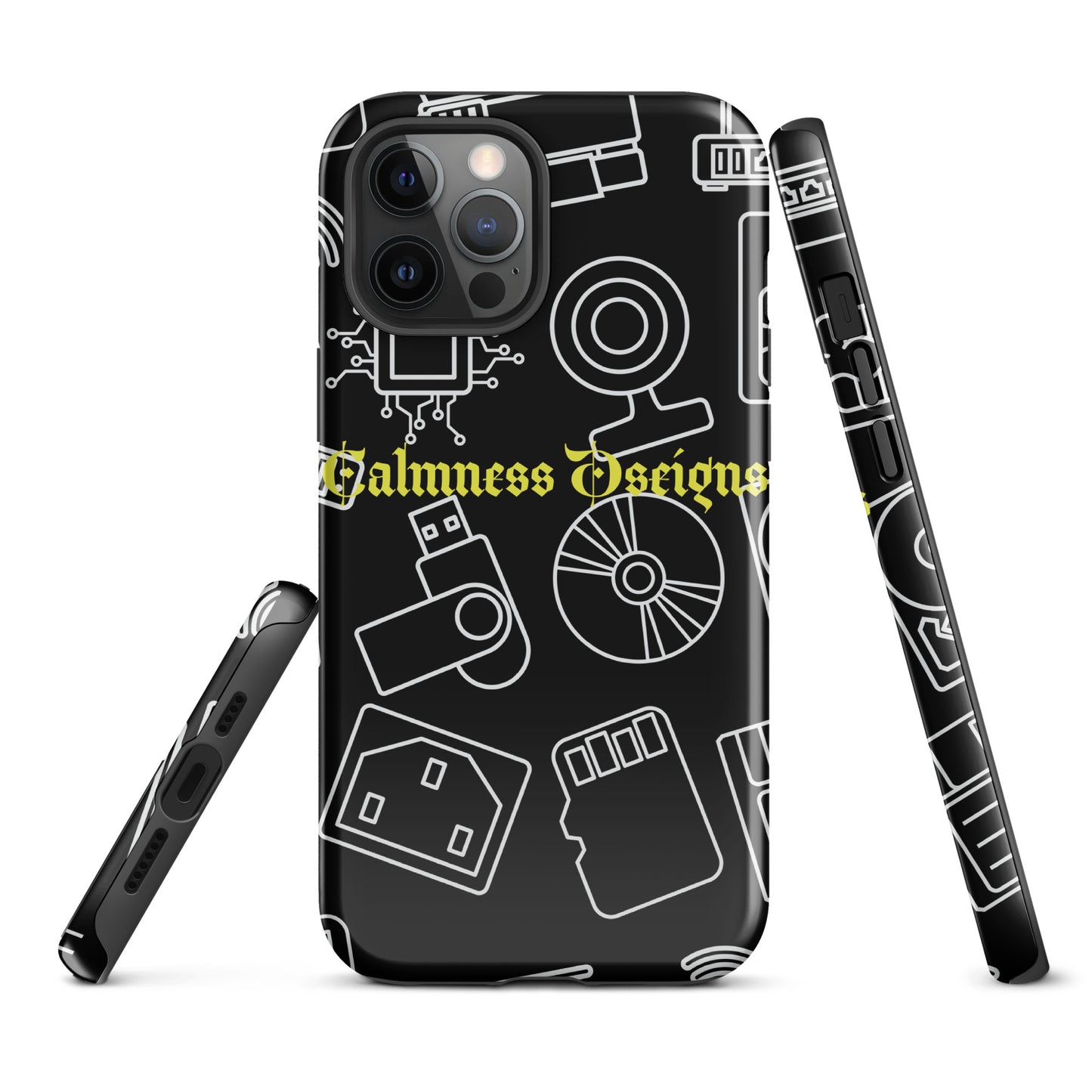 Computer Hardware's, Calmness Designs, Creative Designs, Tough Case for iPhone®