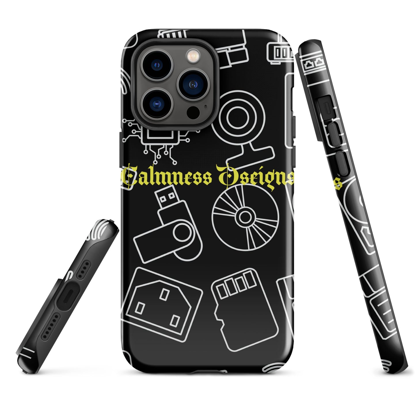 Computer Hardware's, Calmness Designs, Creative Designs, Tough Case for iPhone®