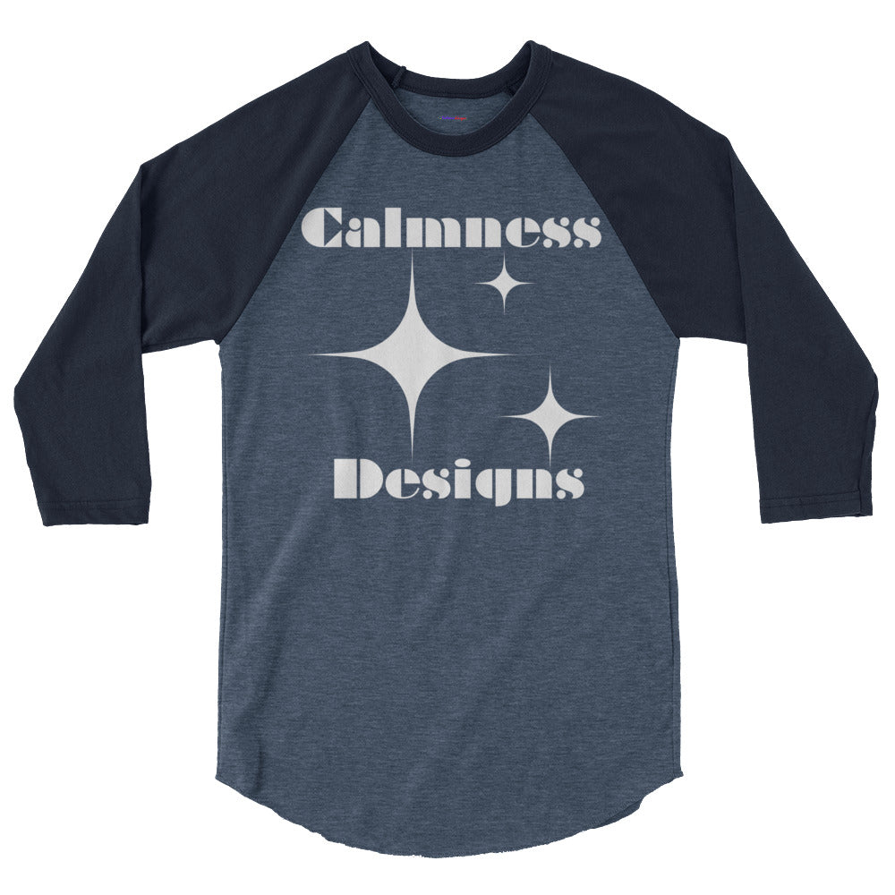 3Stars Glyph Icon, Calmness Designs, Creative Calmness Designs, /4 sleeve raglan shirt