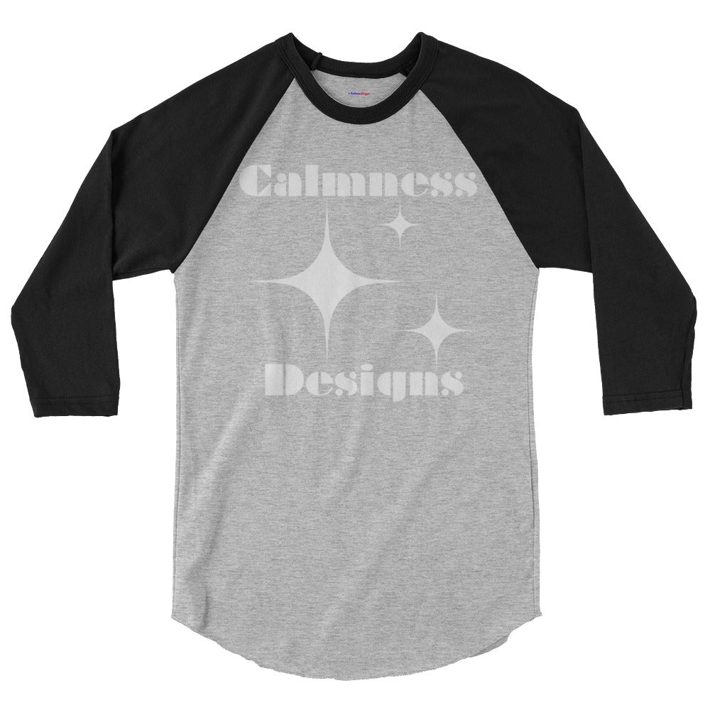 3Stars Glyph Icon, Calmness Designs, Creative Calmness Designs, /4 sleeve raglan shirt