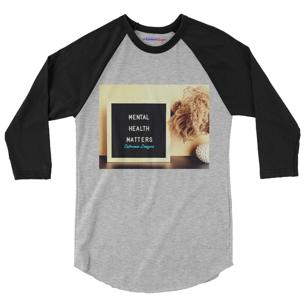 Do it Now Sometimes Later Becomes Never, Calmness Designs, 3/4 sleeve raglan shirt