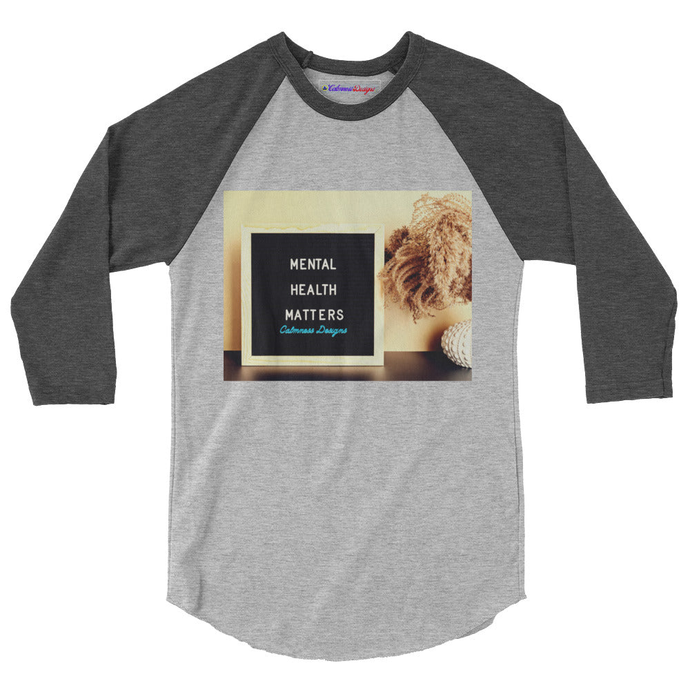 Do it Now Sometimes Later Becomes Never, Calmness Designs, 3/4 sleeve raglan shirt