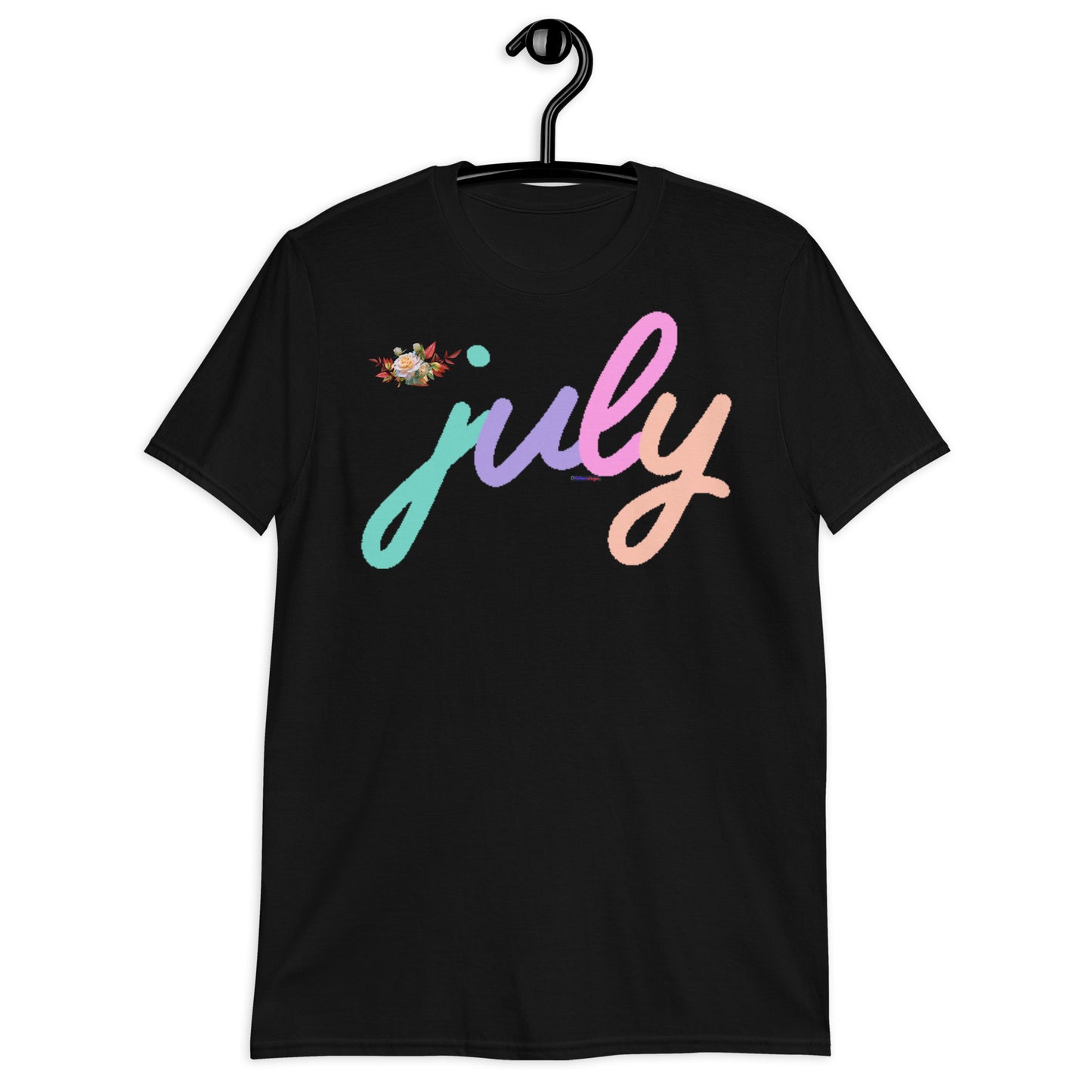 July, Calmness Designs, Short-Sleeve Unisex T-Shirt