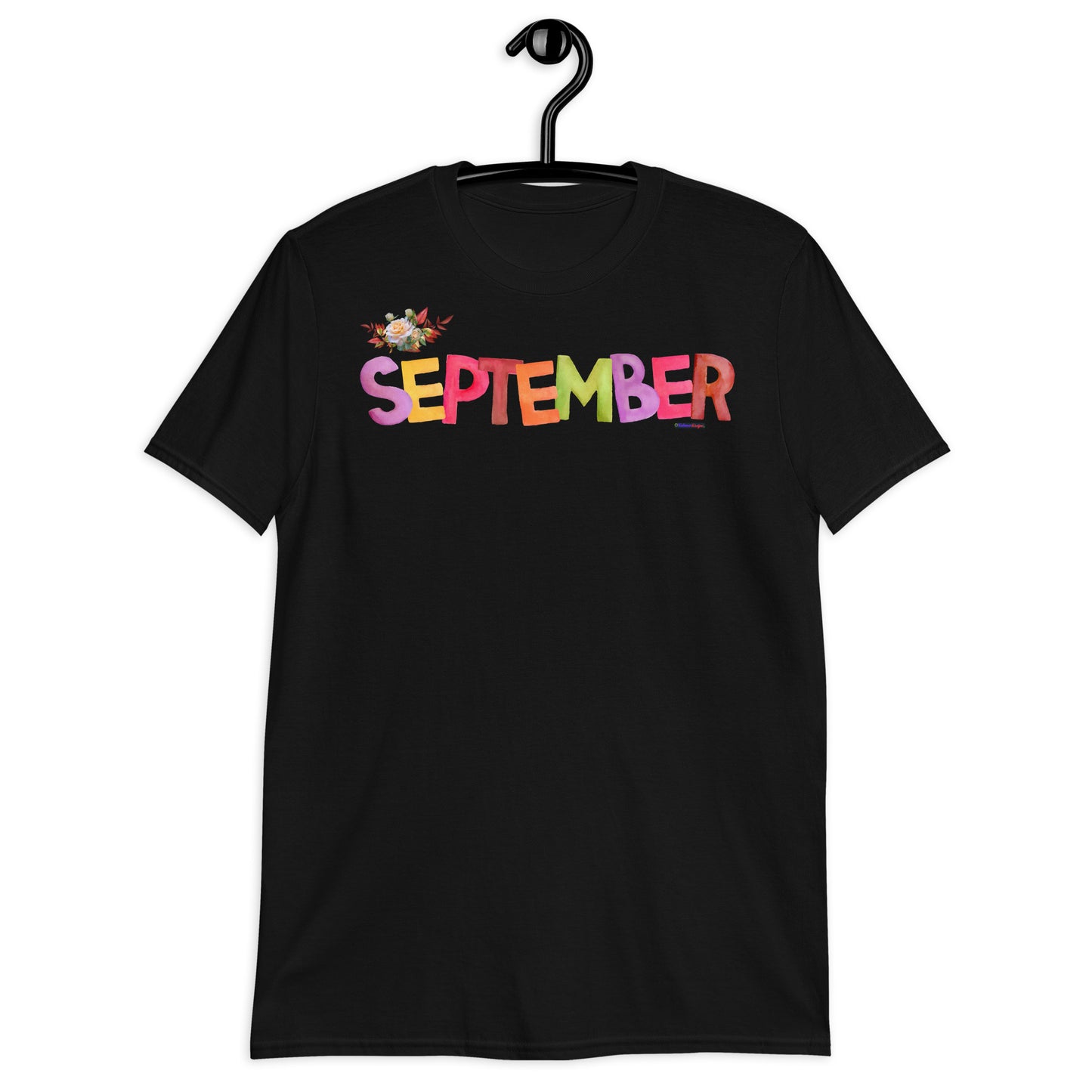 September, Calmness Designs, Short-Sleeve Unisex T-Shirt