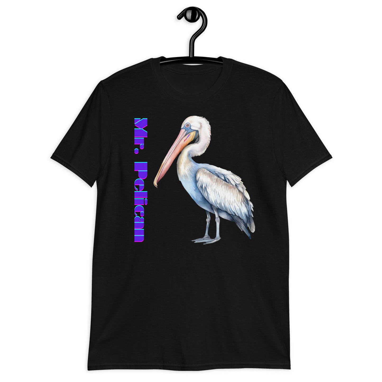 Mr. Pelican, Calmness Designs, Short-Sleeve Unisex T-Shirt
