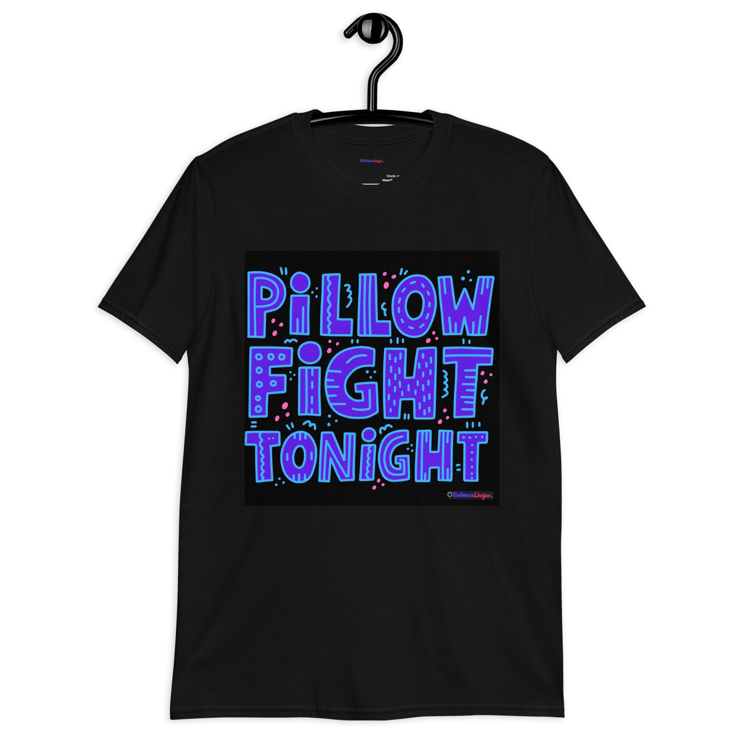 Pillow Fight Tonight, Calmness Designs, Short-Sleeve Unisex T-Shirt