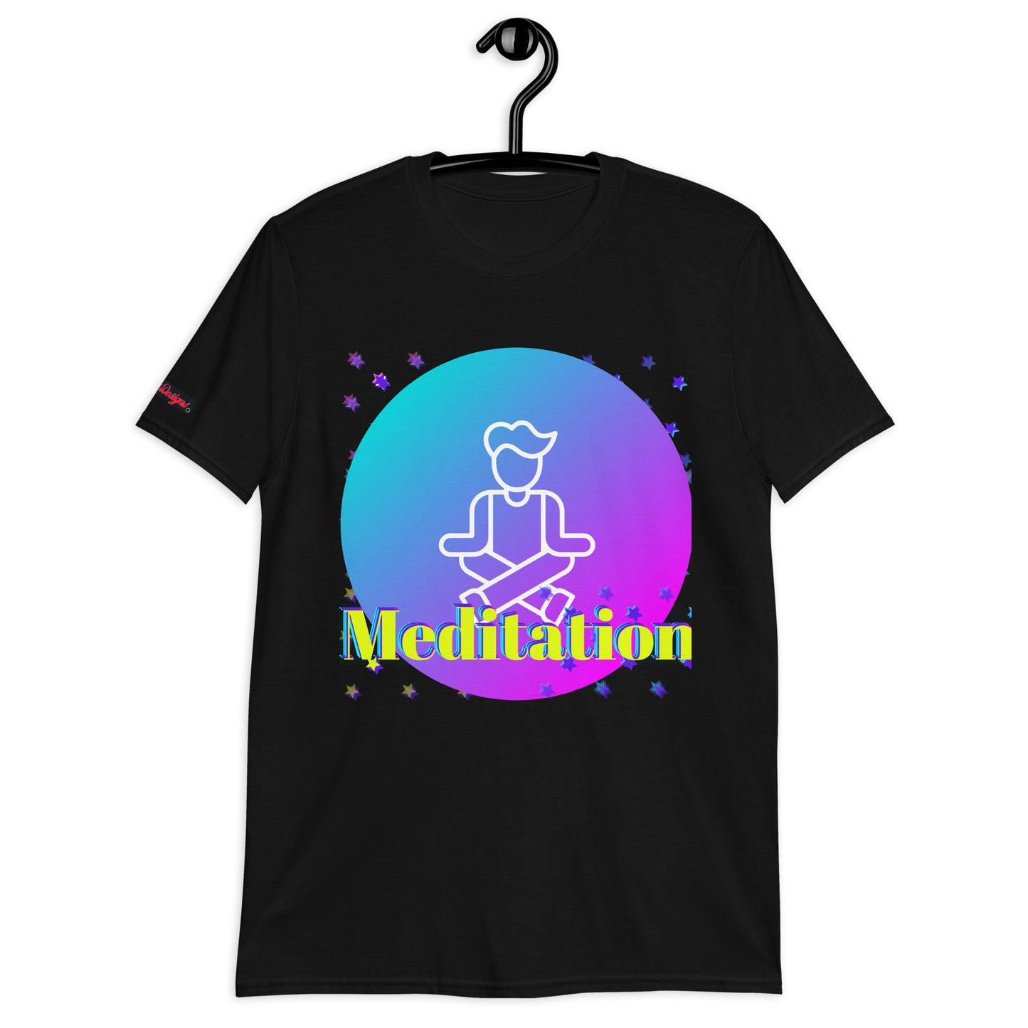 Soul for Yoga and Meditations, Calmness Designs, Short-Sleeve Unisex T-Shirt