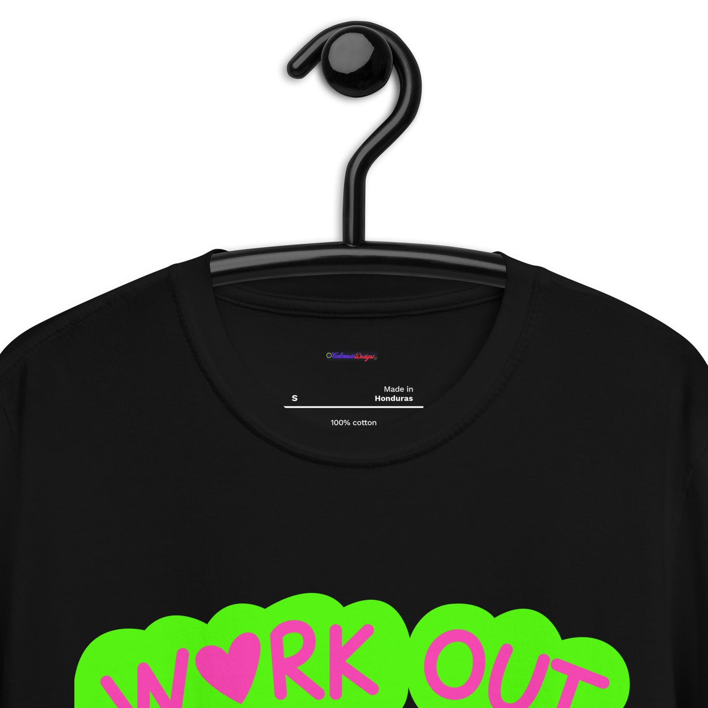 Work Out, Calmness Designs, Short-Sleeve Unisex T-Shirt