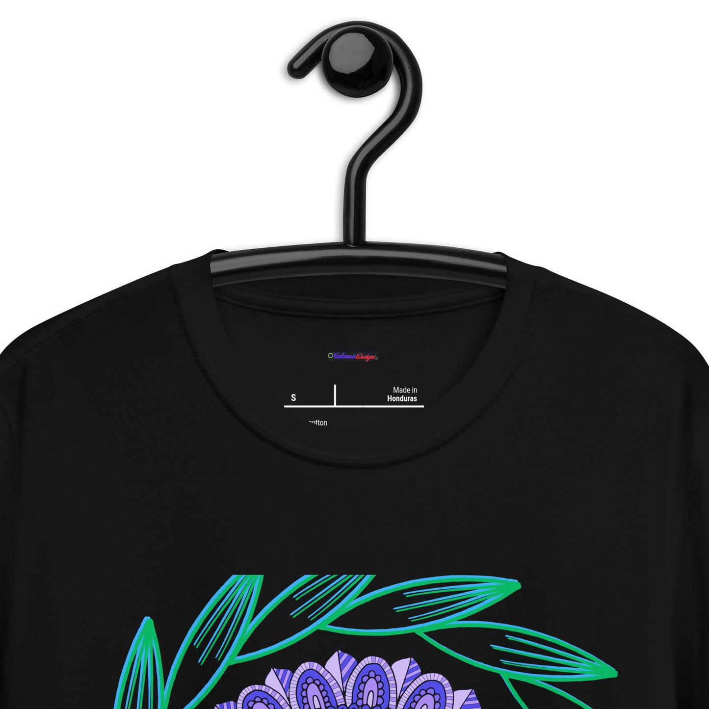 Mandala On Ornament, Calmness Designs, Short-Sleeve Unisex T-Shirt