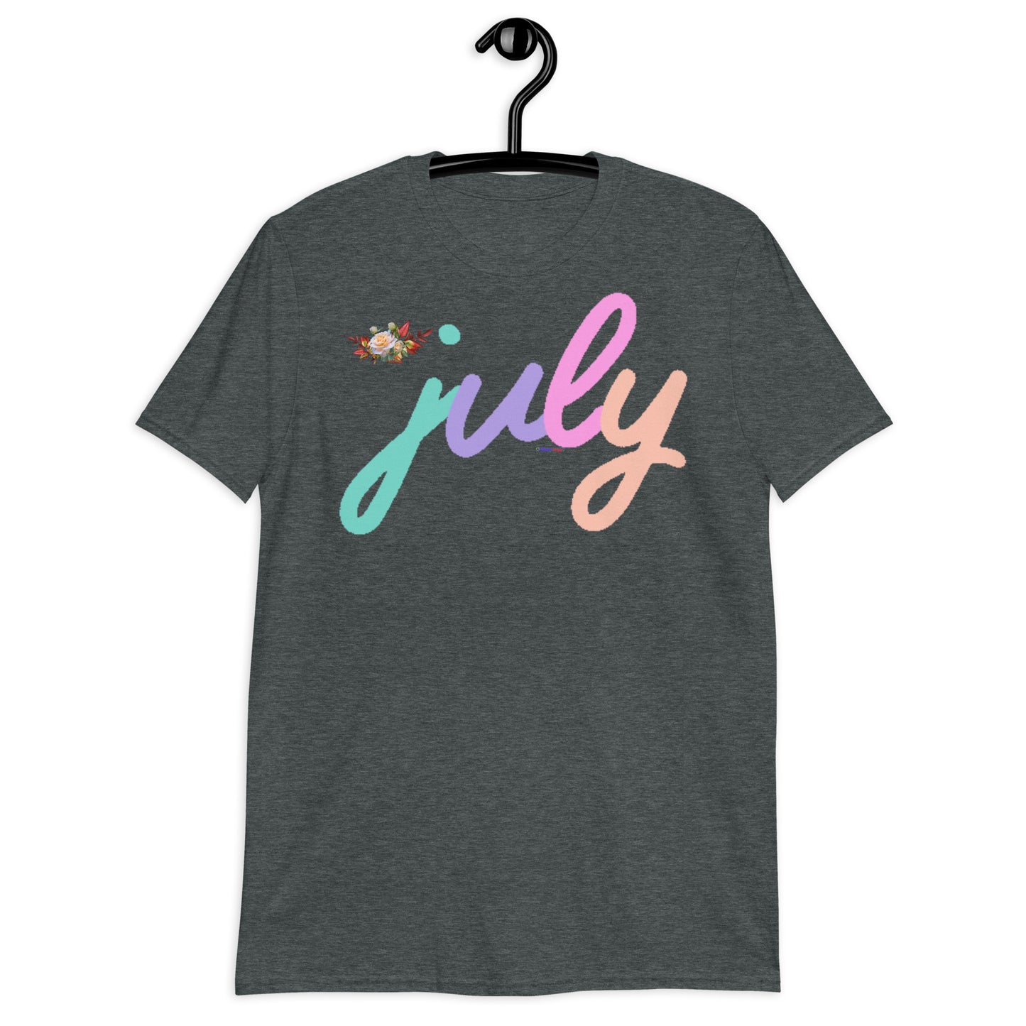 July, Calmness Designs, Short-Sleeve Unisex T-Shirt
