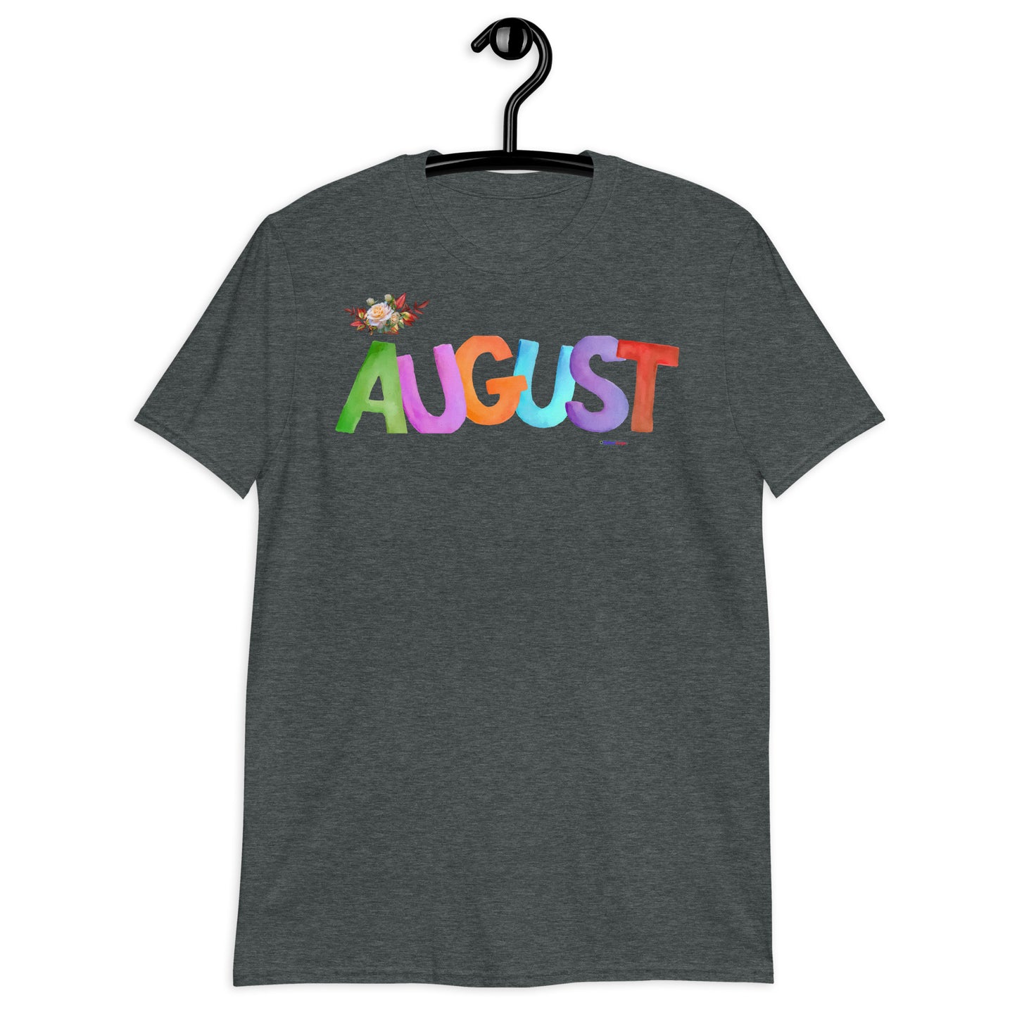 August, Calmness Designs, Short-Sleeve Unisex T-Shirt