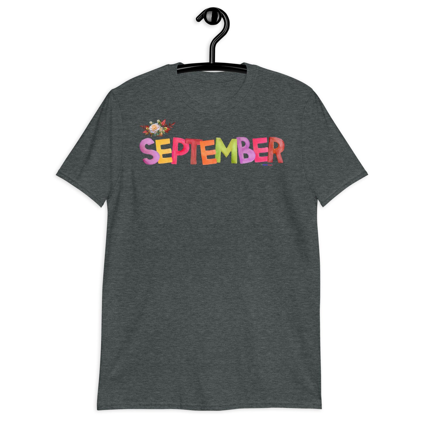 September, Calmness Designs, Short-Sleeve Unisex T-Shirt