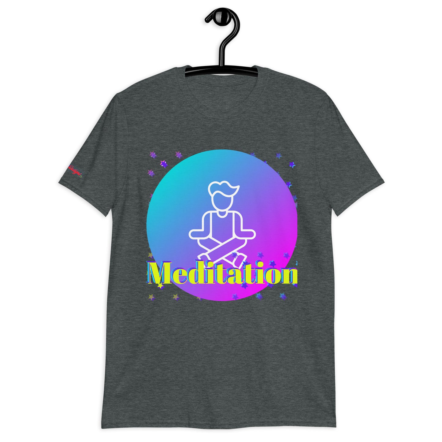 Soul for Yoga and Meditations, Calmness Designs, Short-Sleeve Unisex T-Shirt