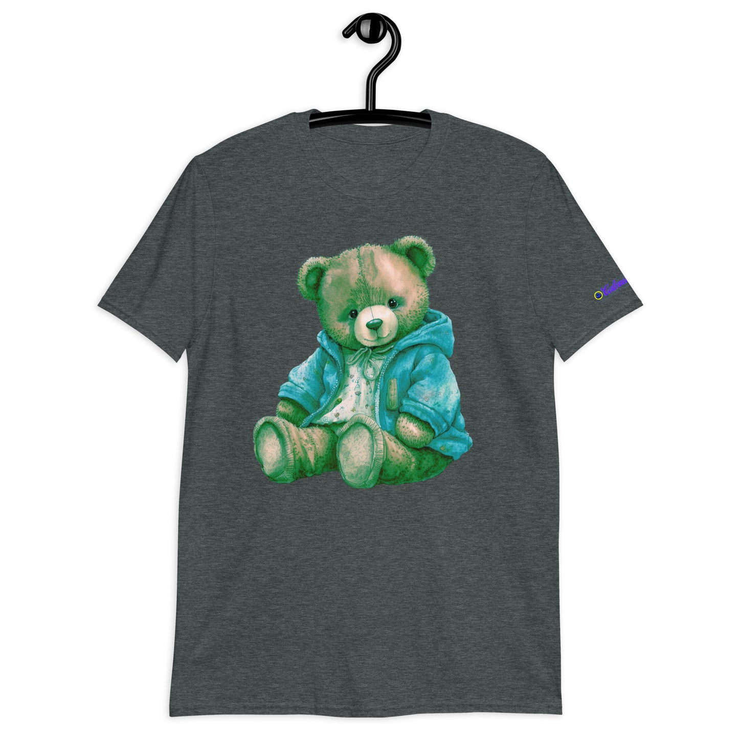 Teddy Bear, RELAXING, Chilling, Calmness Designs, Creative Designs, Short-Sleeve Unisex T-Shirt
