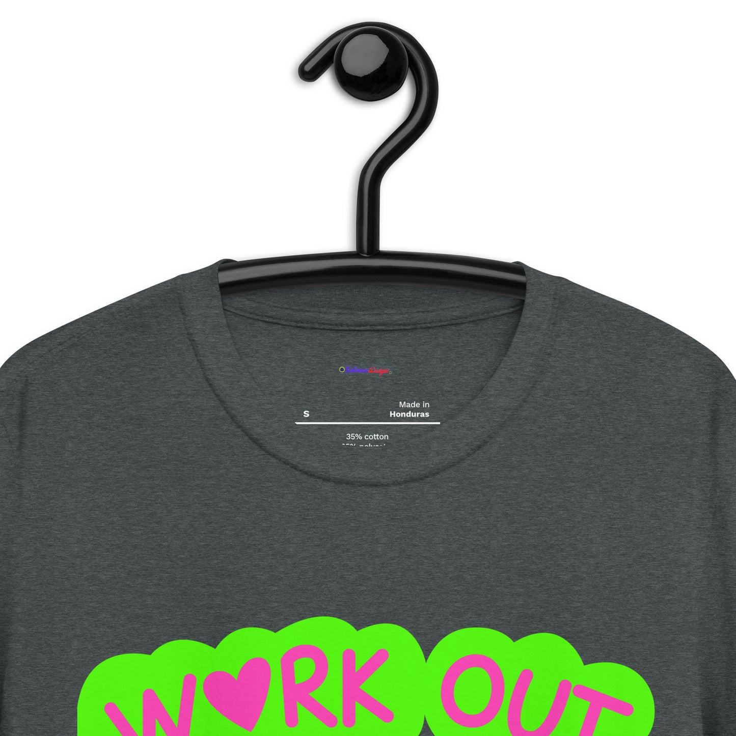 Work Out, Calmness Designs, Short-Sleeve Unisex T-Shirt