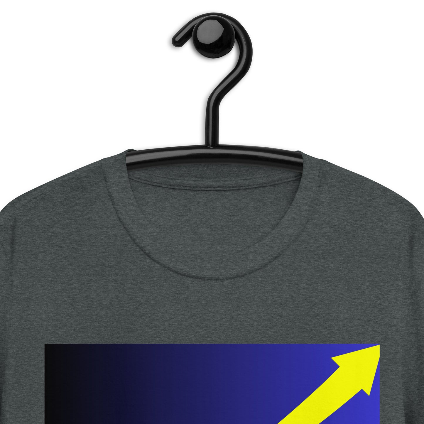 Money Growth, Growth Chart, Arrow, Dollar-Sign ,Calmness Designs, Creative Designs, Short-Sleeve Unisex T-Shirt