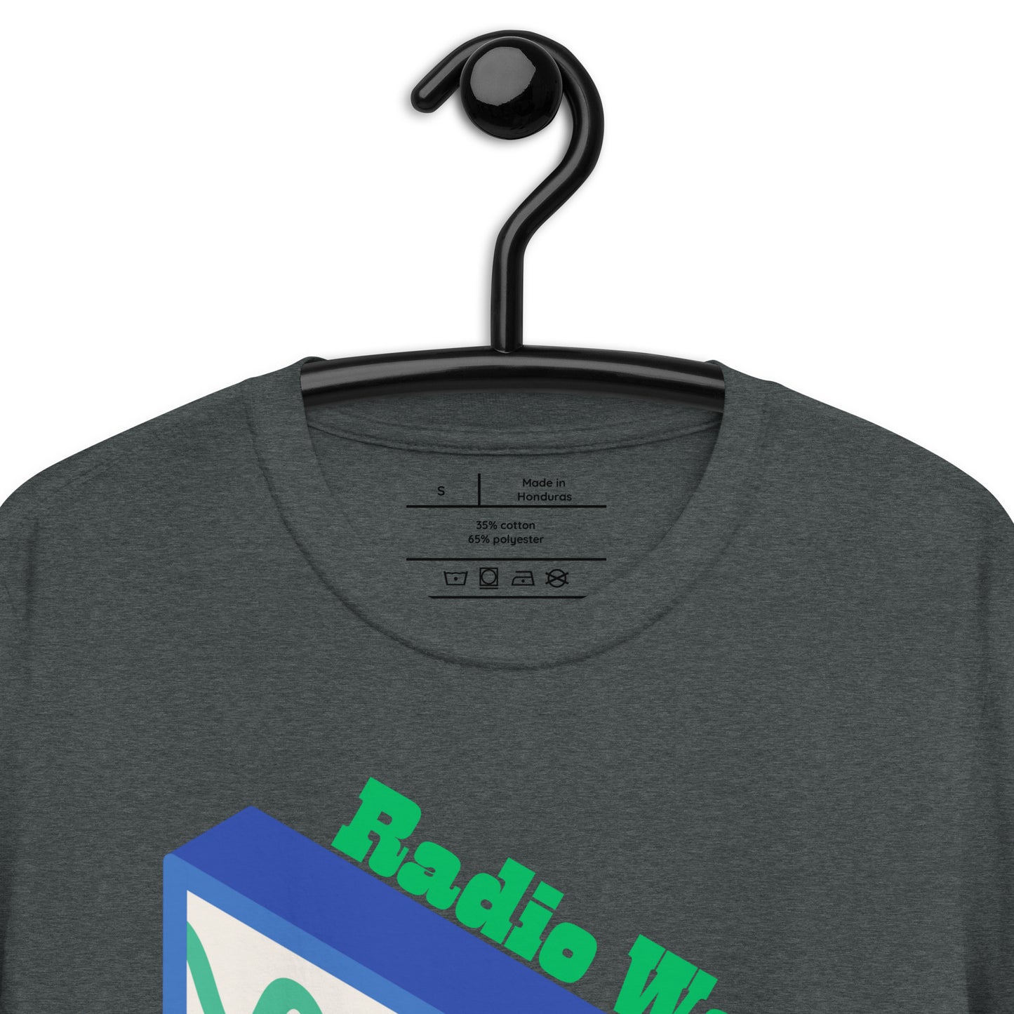 Radio Waves CALMNESSDESGIN.COM, Short-Sleeve Unisex T-Shirt