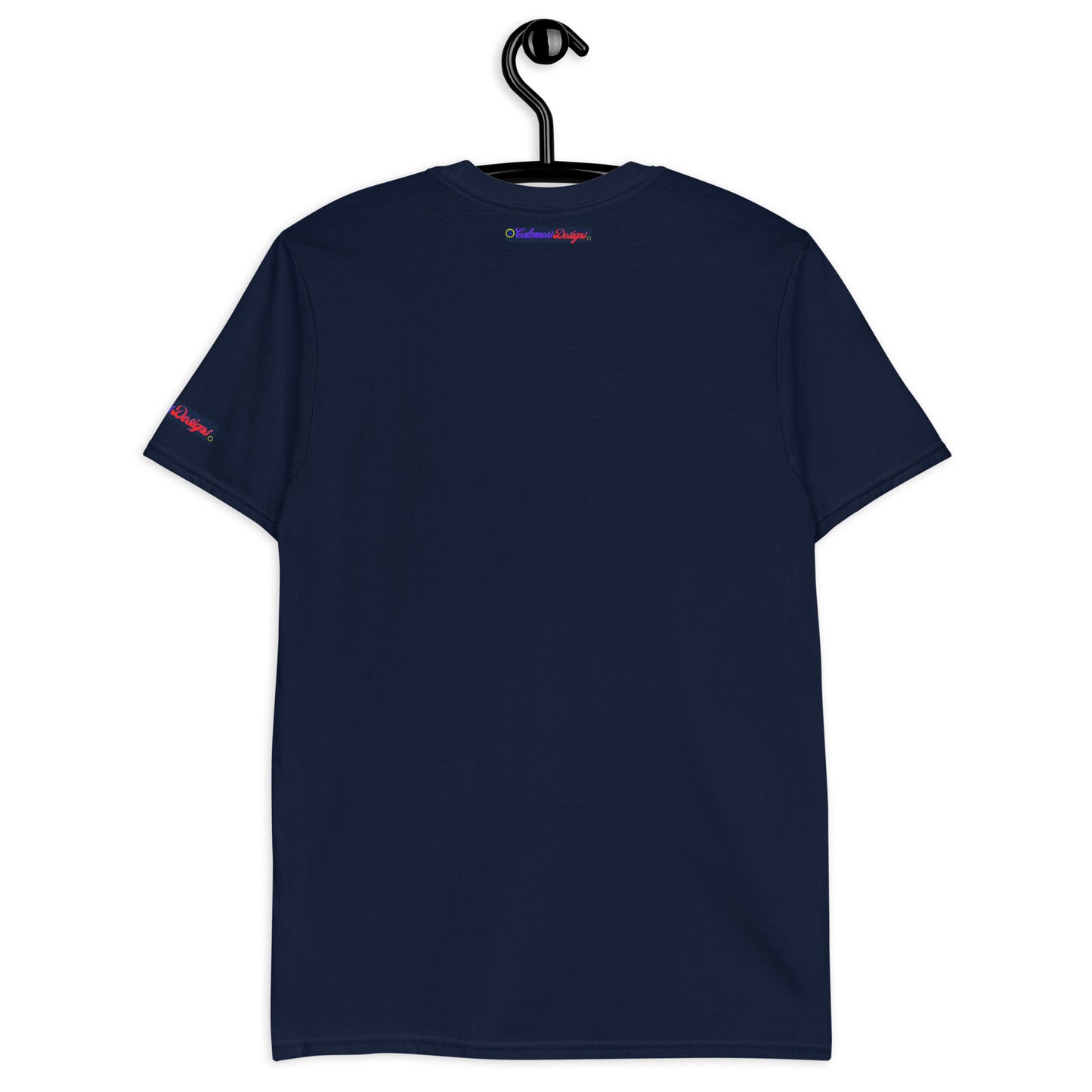 Calmness Designs, (C D) Logo, Creative Designs, Short-Sleeve Unisex T-Shirt