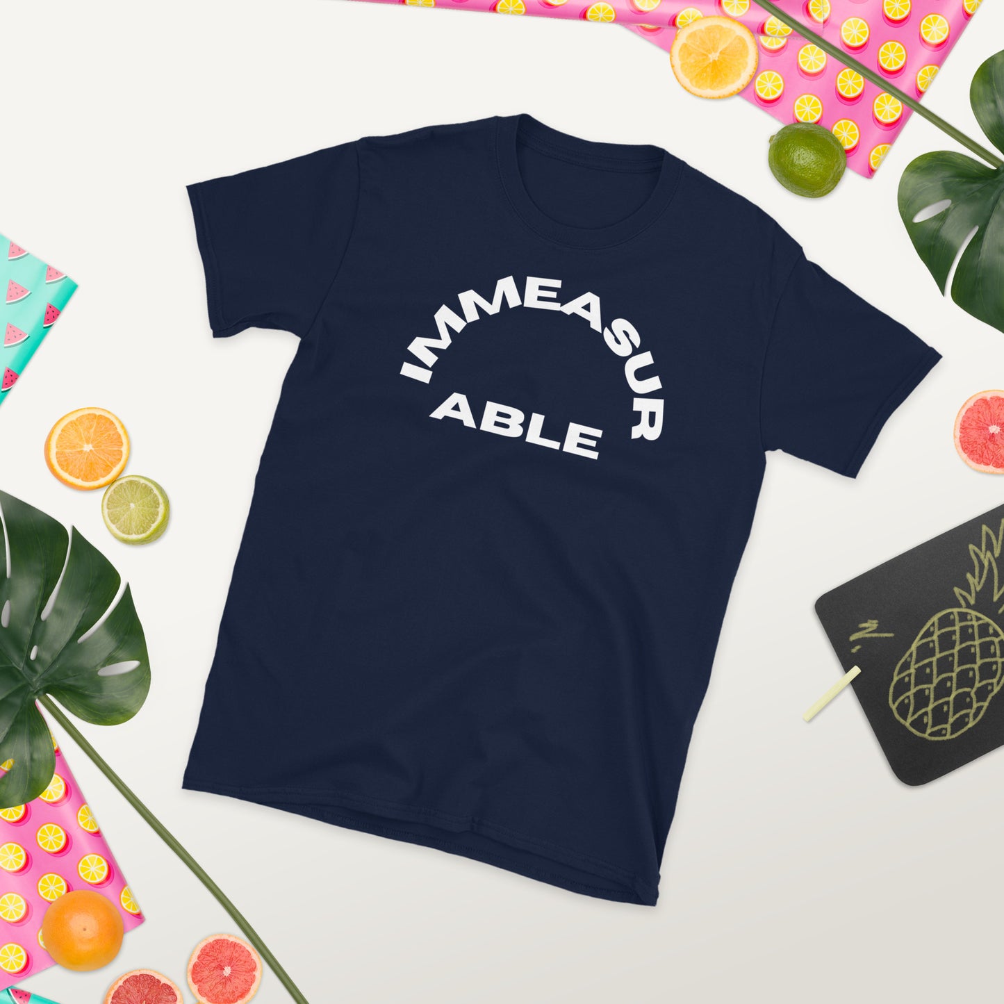 Immeasurable, Calmness Designs, Creative Designs, Short-Sleeve Unisex T-Shirt