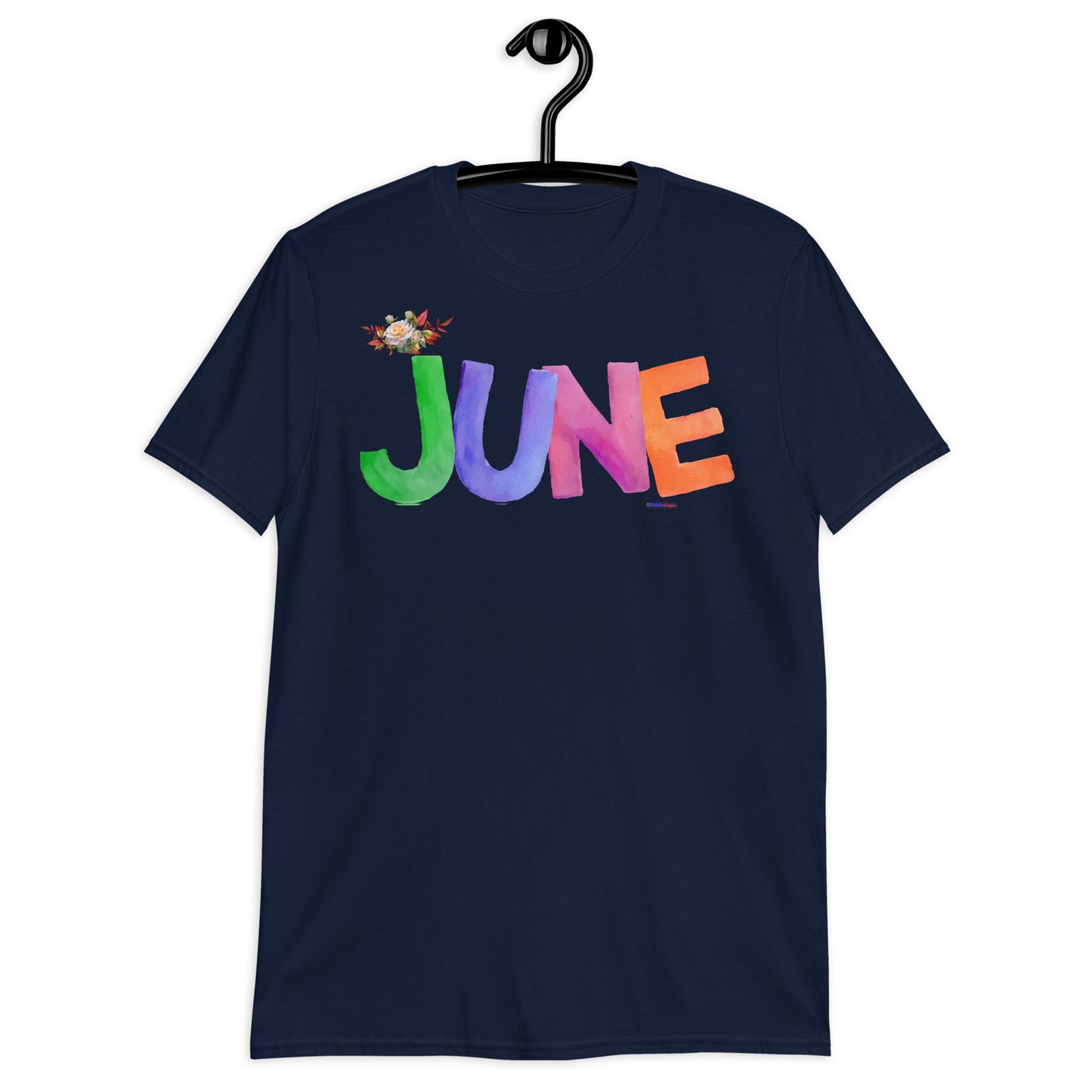 June, Calmness Designs, Short-Sleeve Unisex T-Shirt
