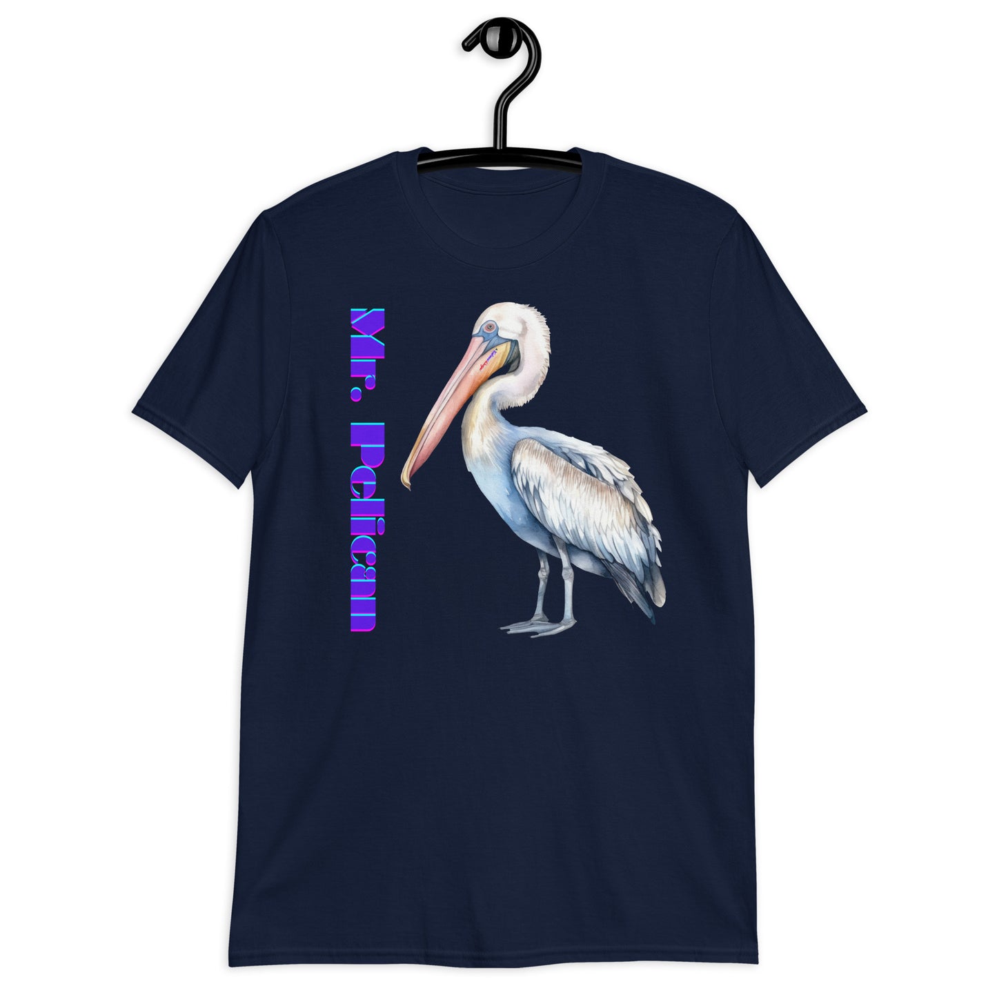 Mr. Pelican, Calmness Designs, Short-Sleeve Unisex T-Shirt