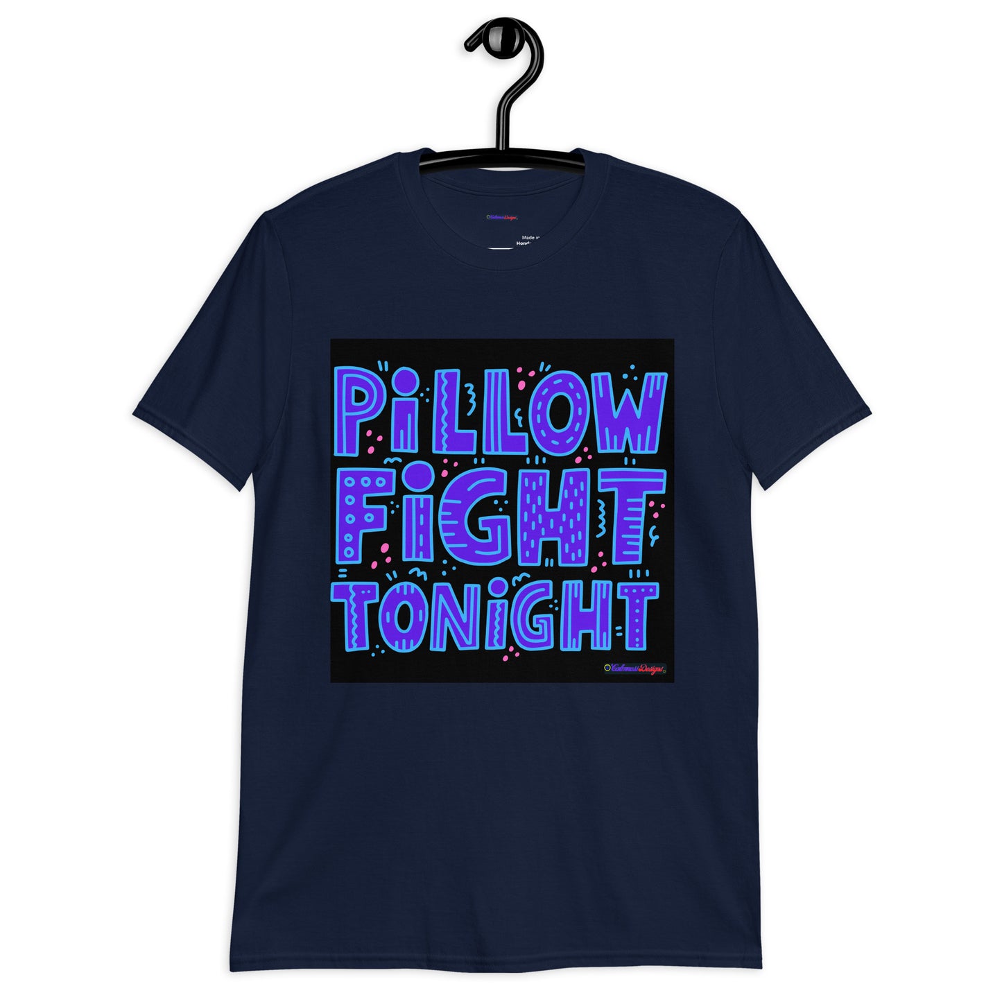 Pillow Fight Tonight, Calmness Designs, Short-Sleeve Unisex T-Shirt