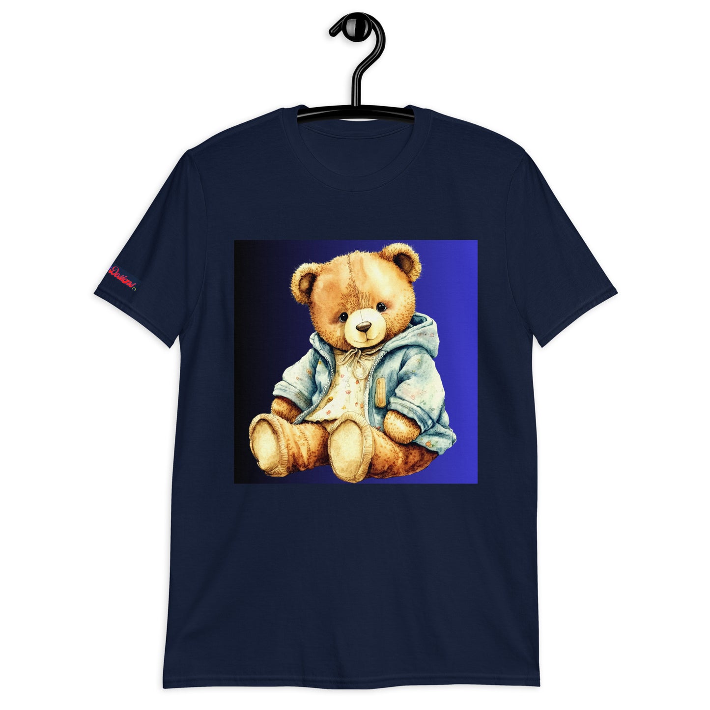 Teddy Bear , RELAXING, Chilling, Calmness Designs, Creative Designs, Short-Sleeve Unisex T-Shirt